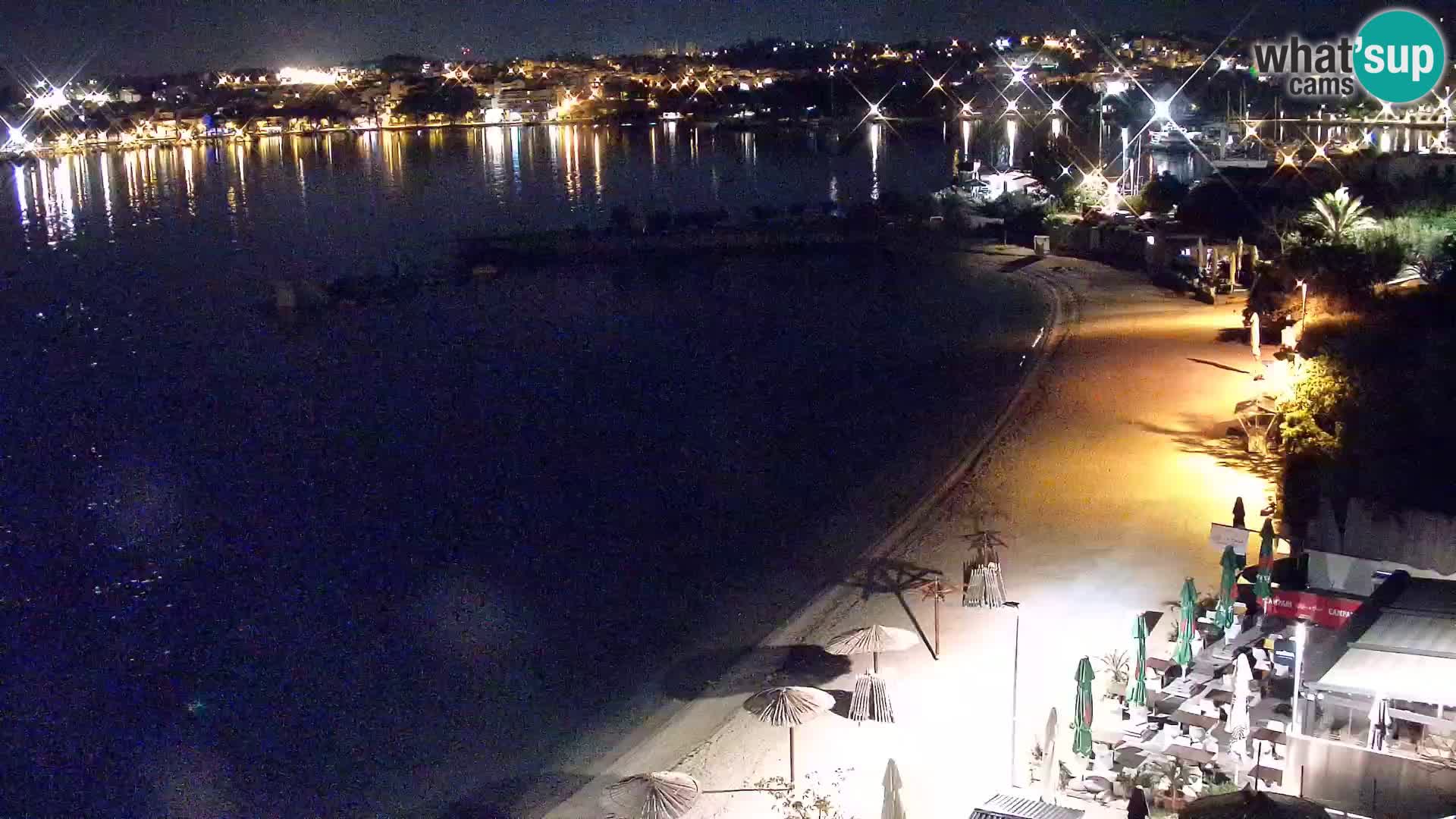 Webcam plage de Podstrana – Vue en direct depuis Hotel Split