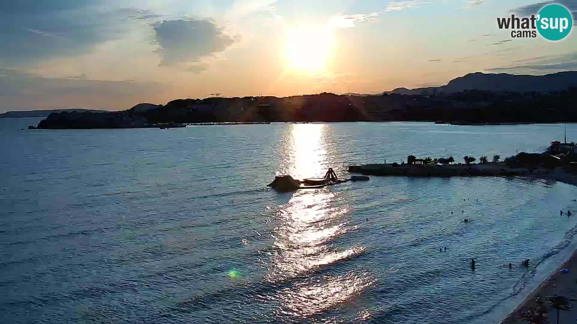 Webcam Playa de Podstrana – Vista en directo desde Hotel Split