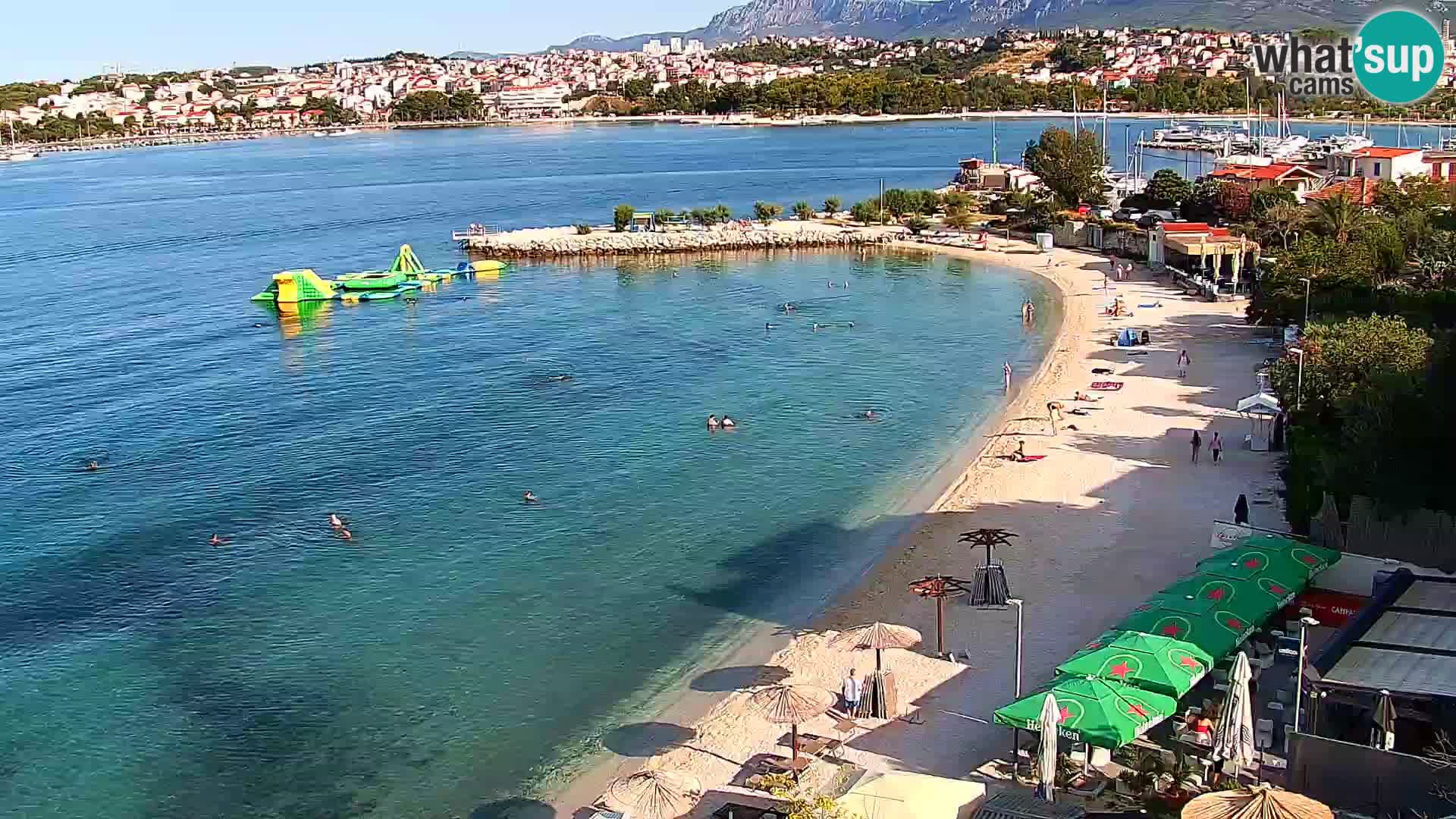 Webcam Playa de Podstrana – Vista en directo desde Hotel Split