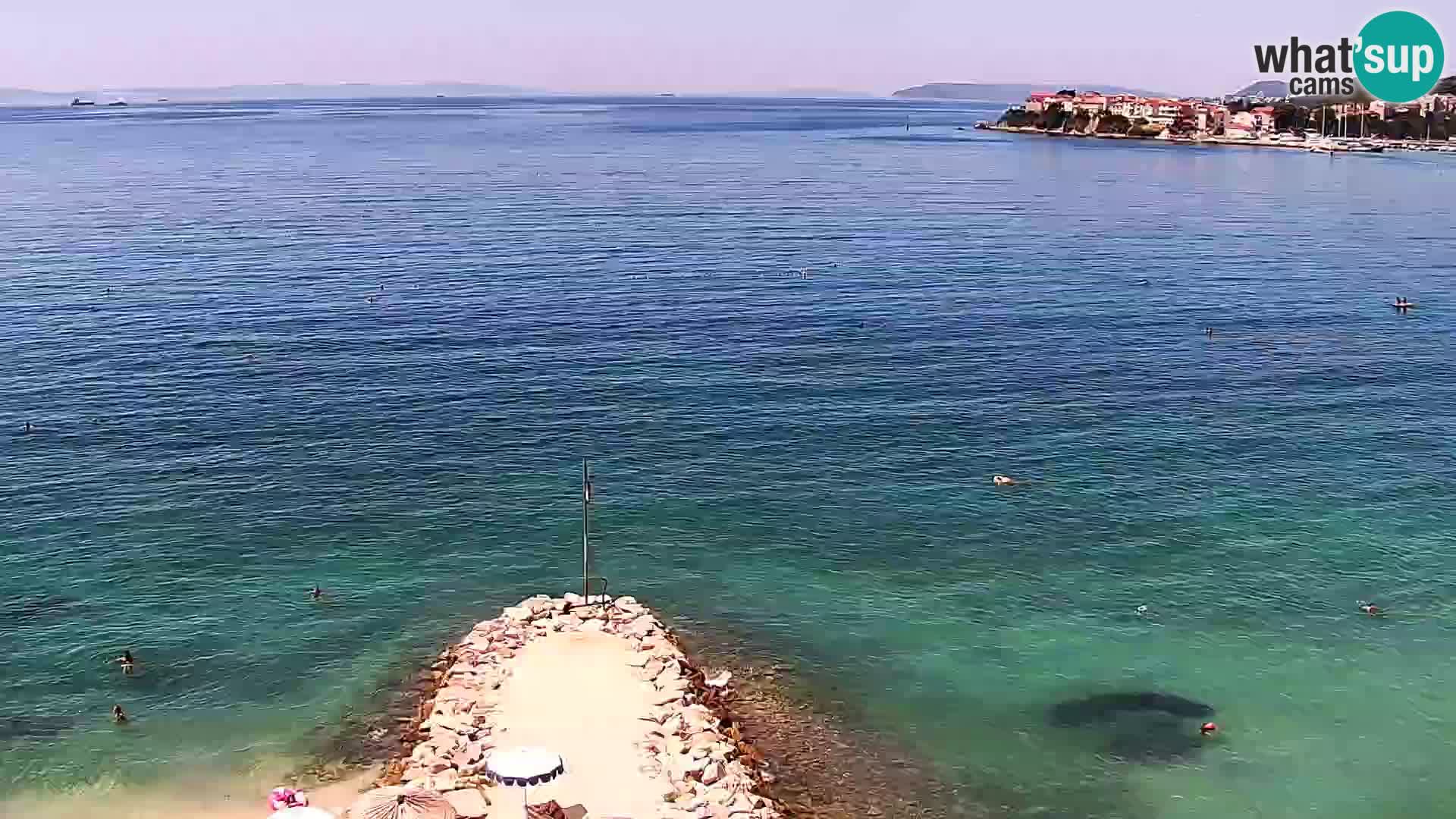 Webcam plage de Podstrana – Vue en direct depuis Hotel Split