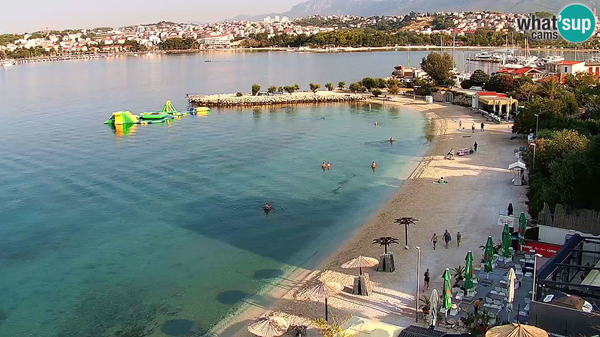 Podstrana Beach Webcam – Live View from Hotel Split