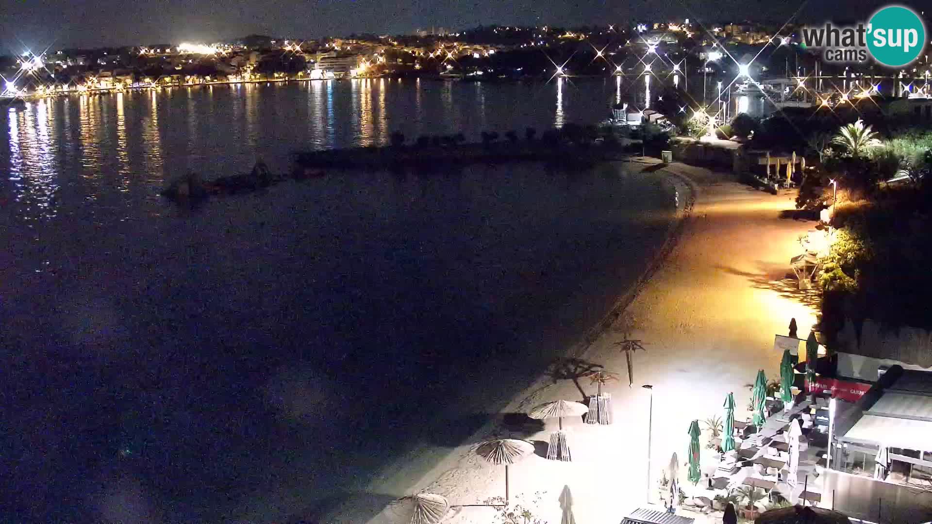 Web kamera Plaža Podstrana – Pogled uživo