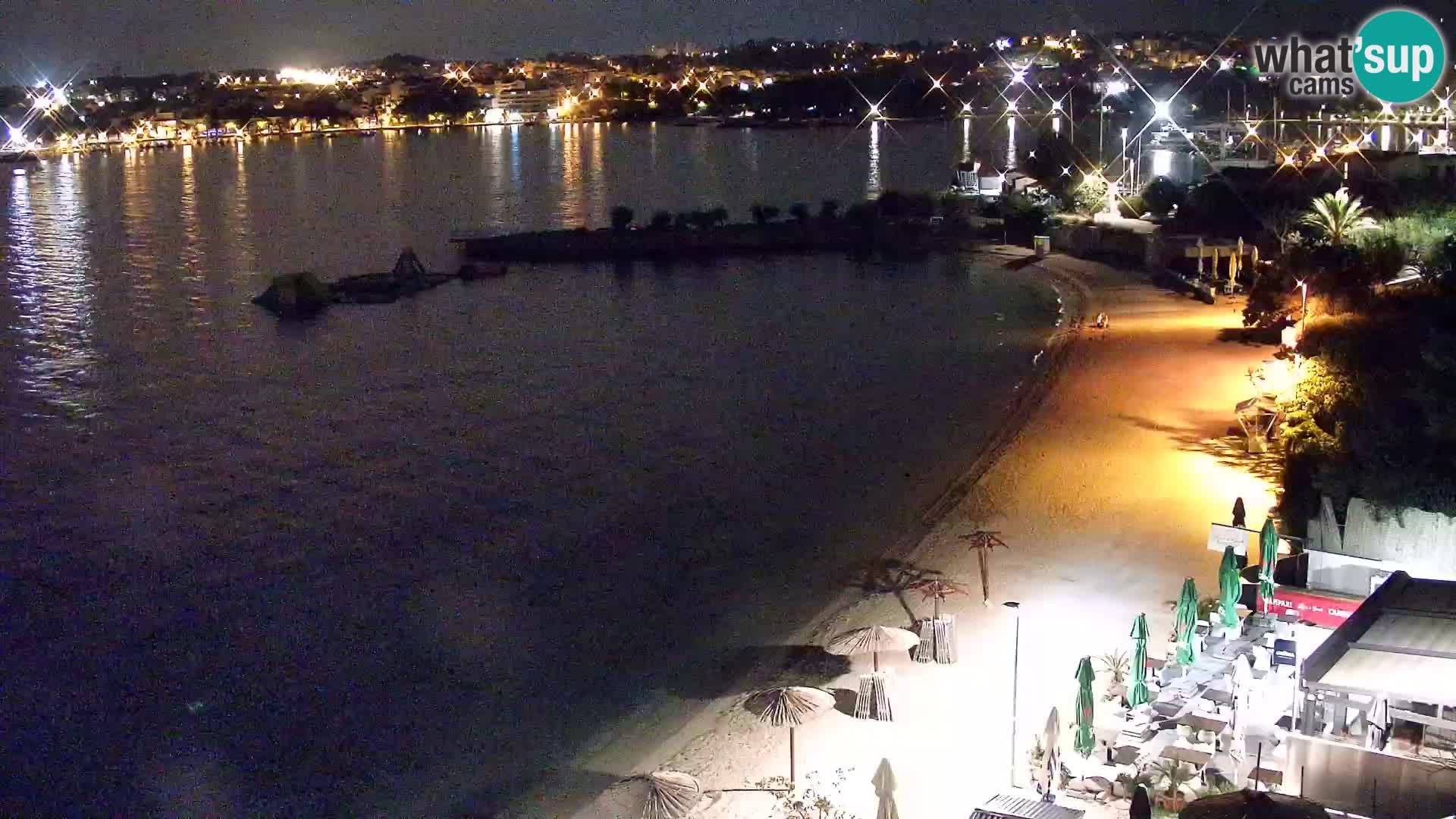 Webcam plage de Podstrana – Vue en direct depuis Hotel Split