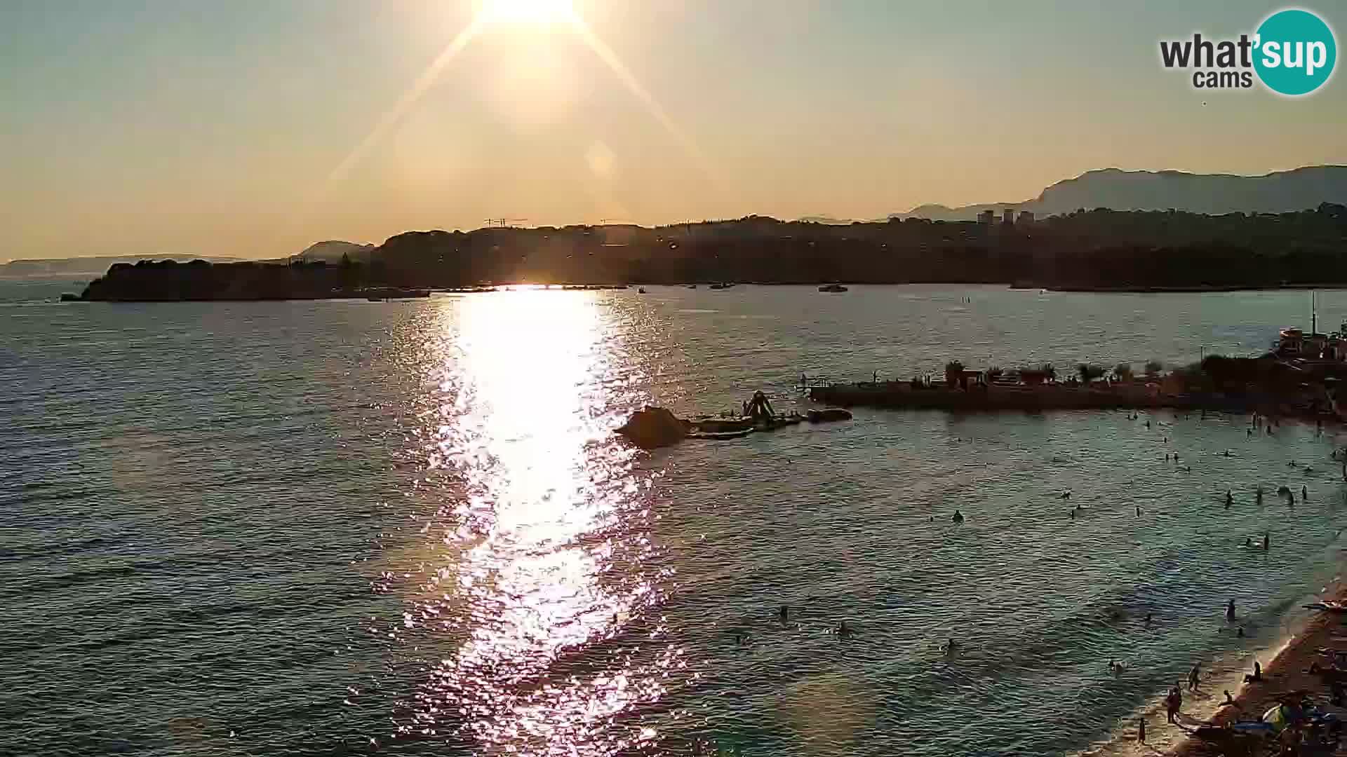 Podstrana Strand Webcam – Liveblick vom Hotel Split
