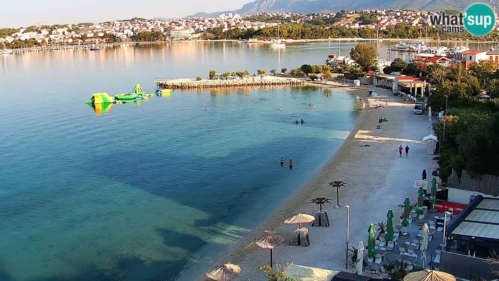 Podstrana Strand Webcam – Liveblick vom Hotel Split