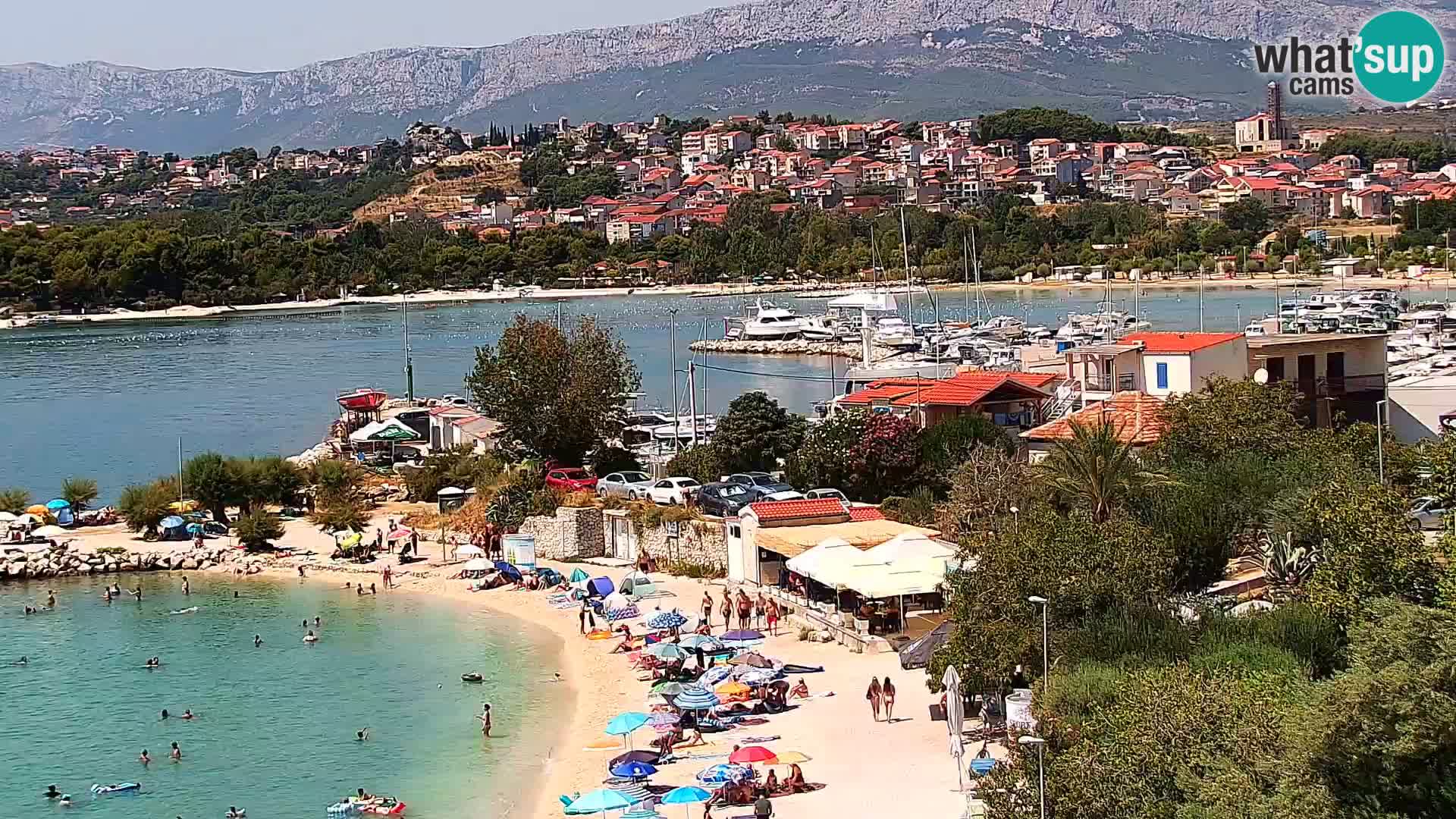 Podstrana Strand Webcam – Liveblick vom Hotel Split