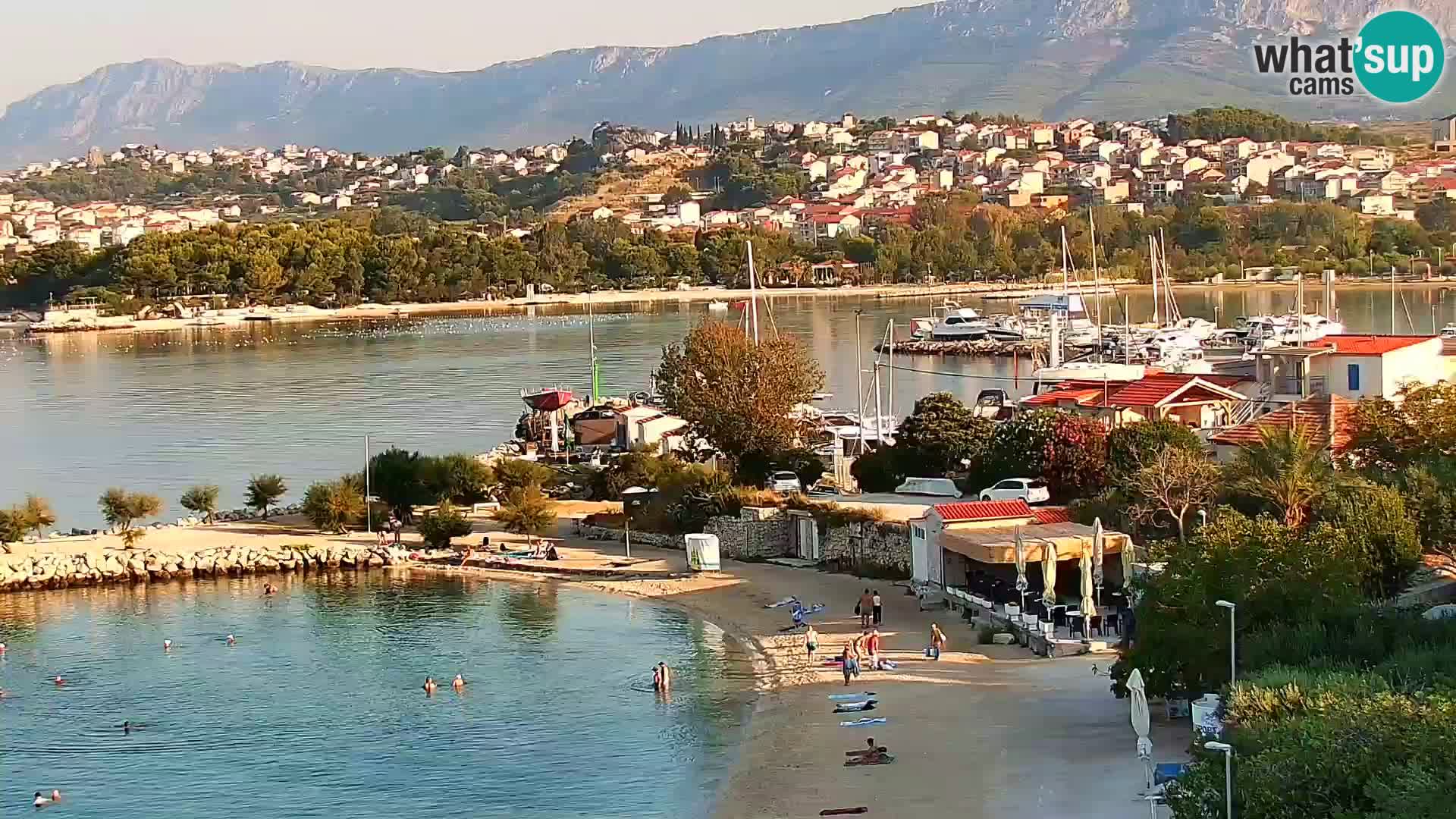 Podstrana Strand Webcam – Liveblick vom Hotel Split