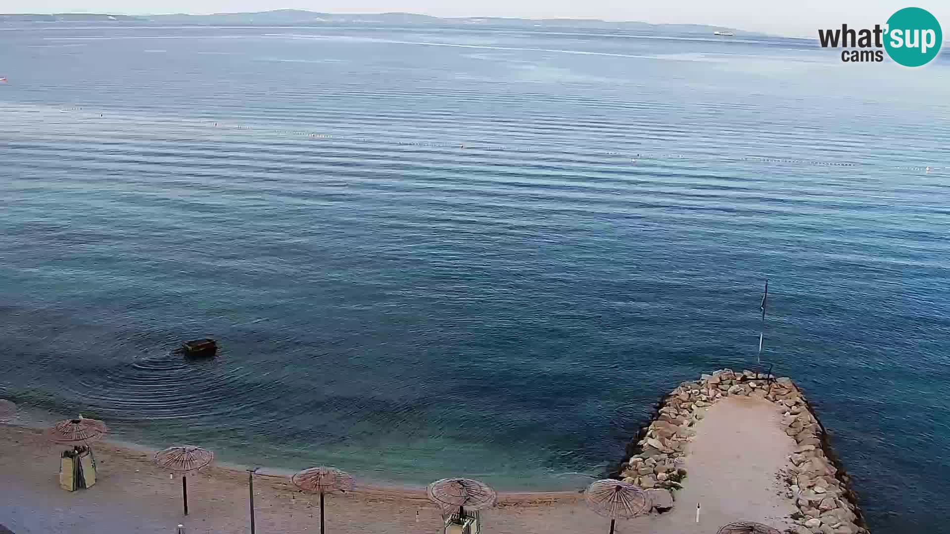 Podstrana Strand Webcam – Liveblick vom Hotel Split