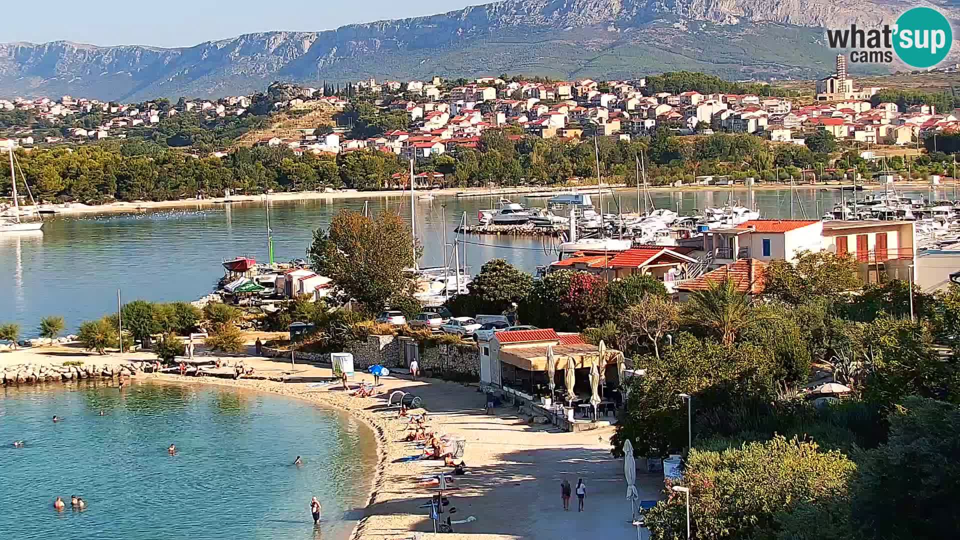 Podstrana Beach Webcam – Live View from Hotel Split