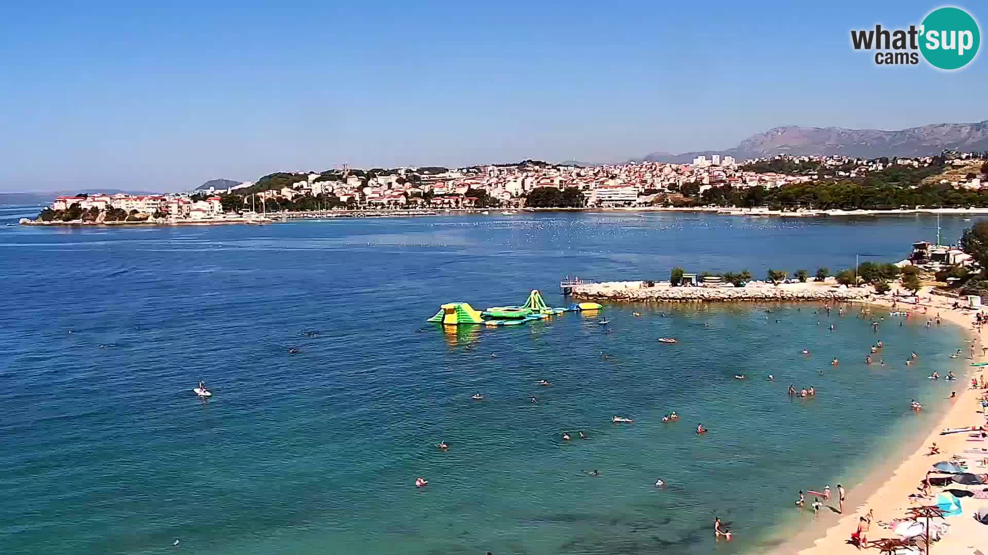 Podstrana Strand Webcam – Liveblick vom Hotel Split