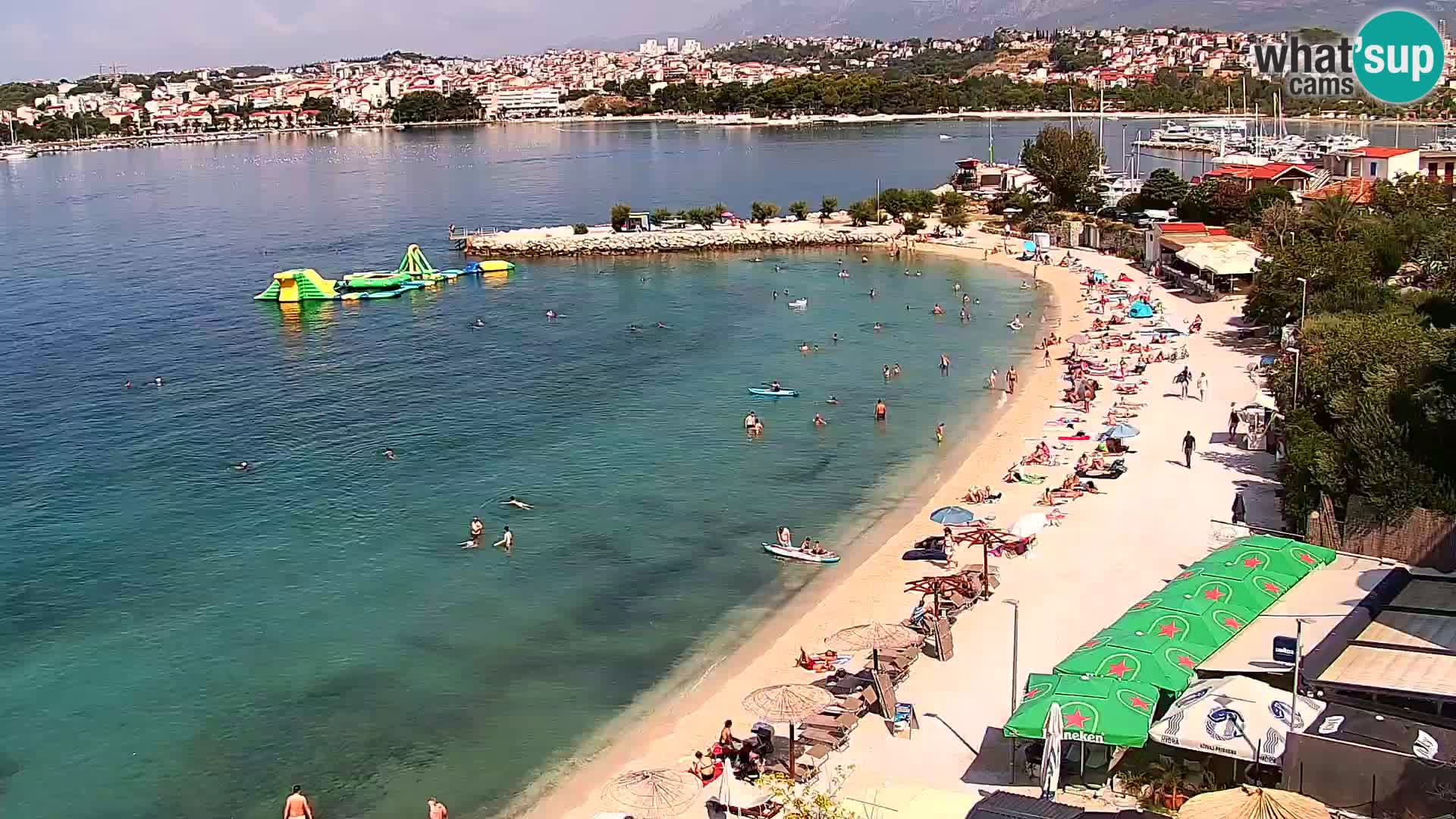 Podstrana Strand Webcam – Liveblick vom Hotel Split