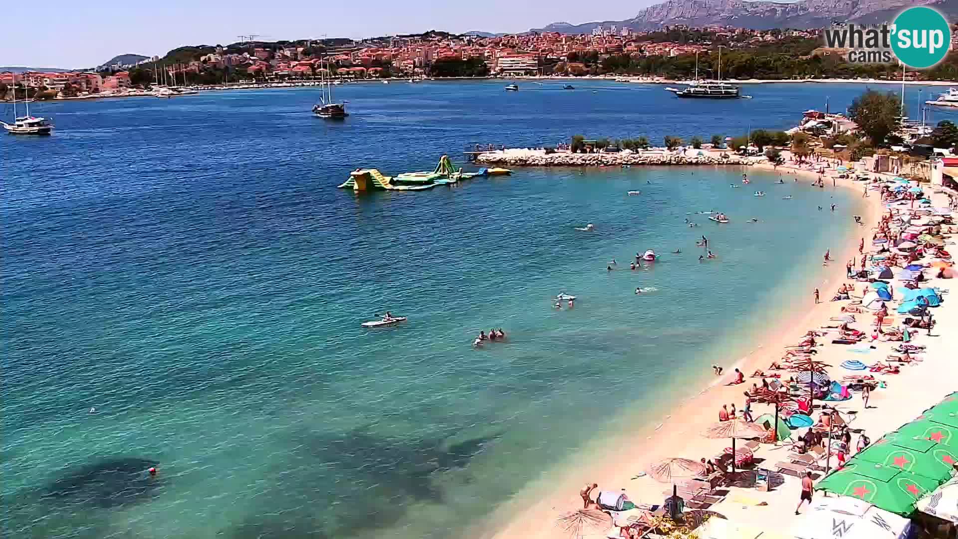 Webcam Playa de Podstrana – Vista en directo desde Hotel Split