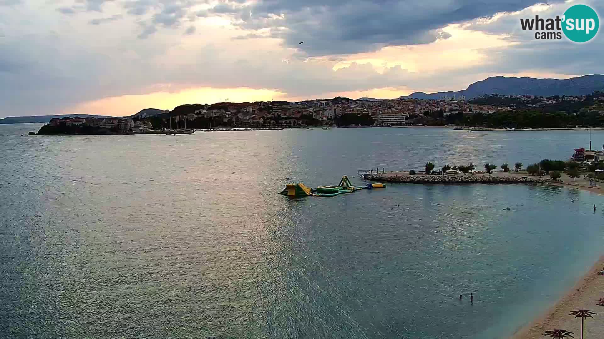 Webcam plage de Podstrana – Vue en direct depuis Hotel Split