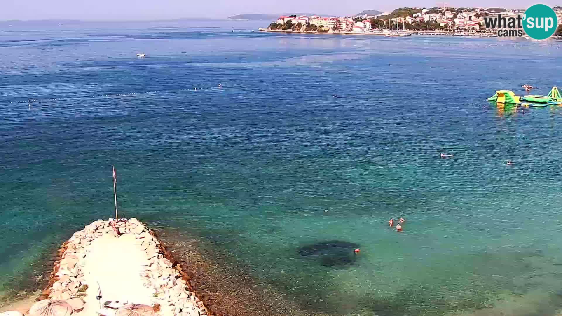 Webcam plage de Podstrana – Vue en direct depuis Hotel Split