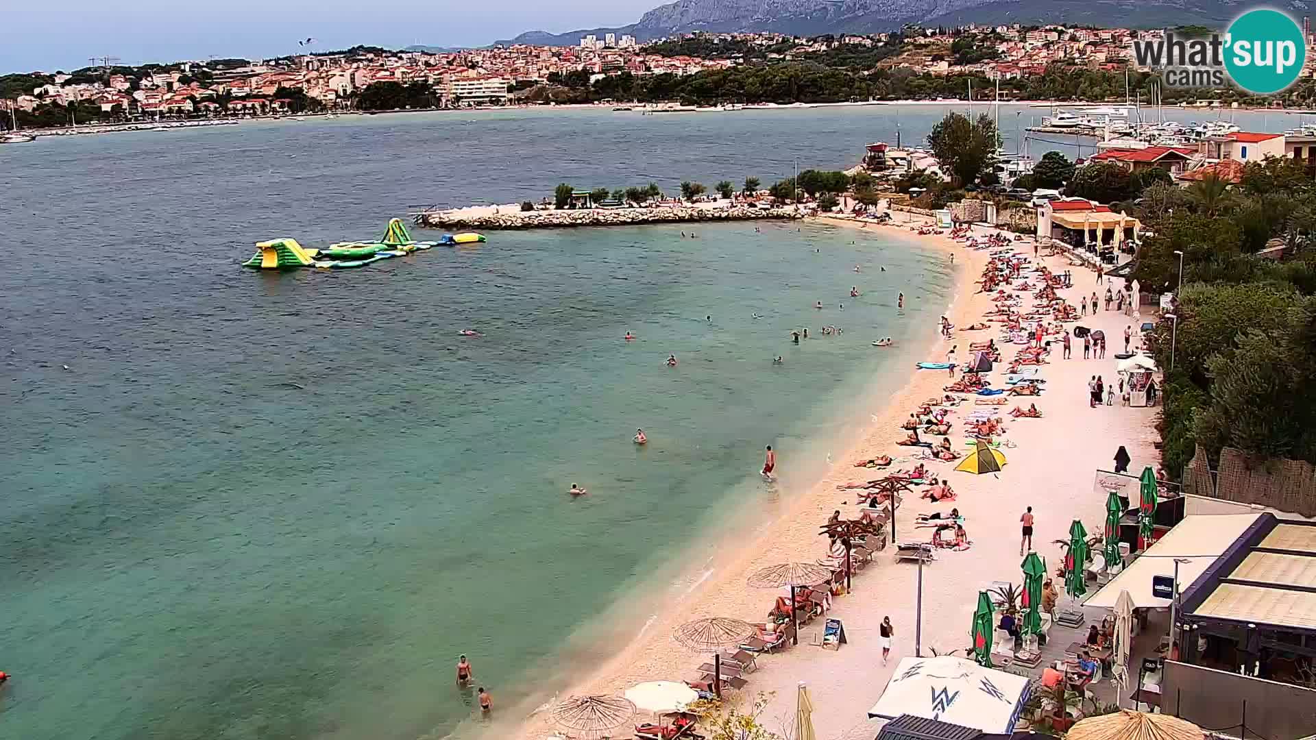 Podstrana Strand Webcam – Liveblick vom Hotel Split