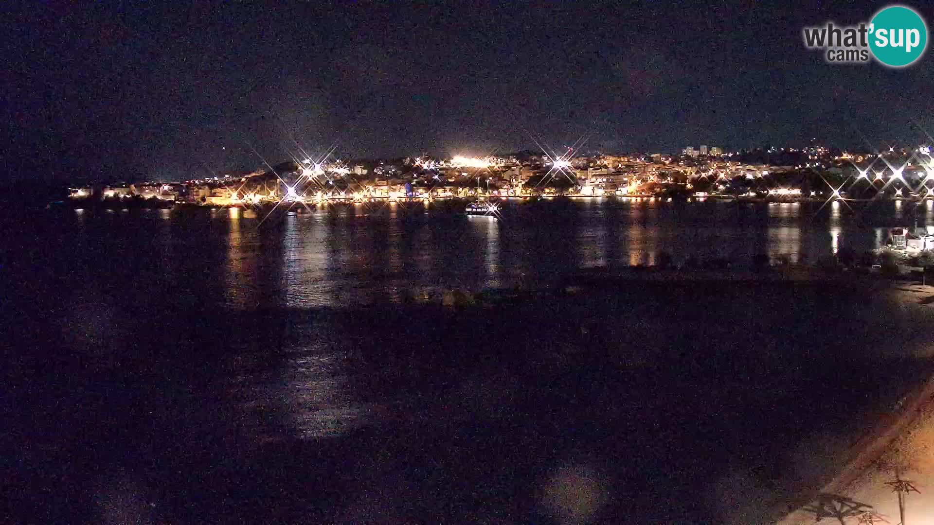 Podstrana Strand Webcam – Liveblick vom Hotel Split