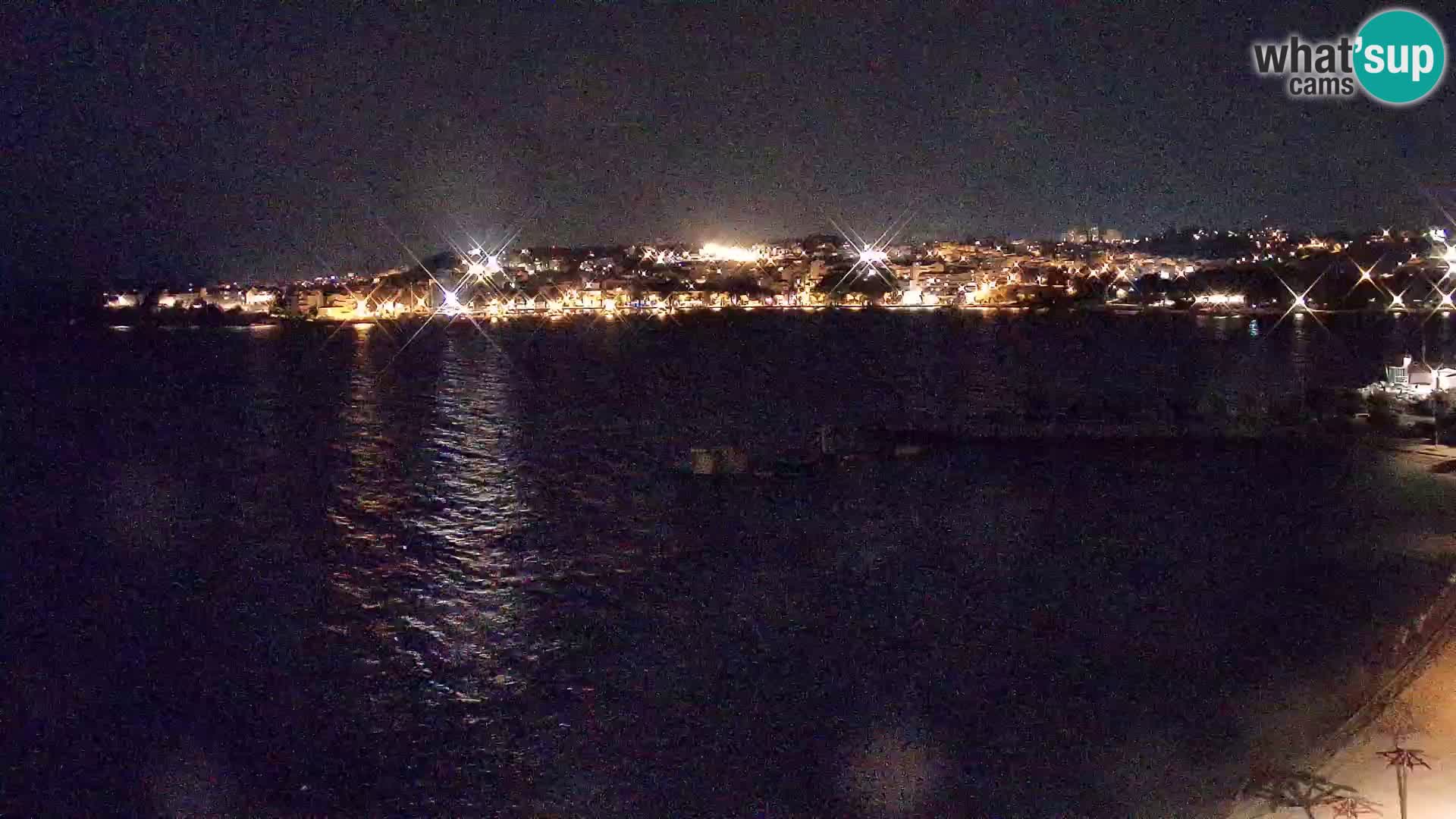 Webcam Spiaggia di Podstrana – Diretta dall’Hotel Split