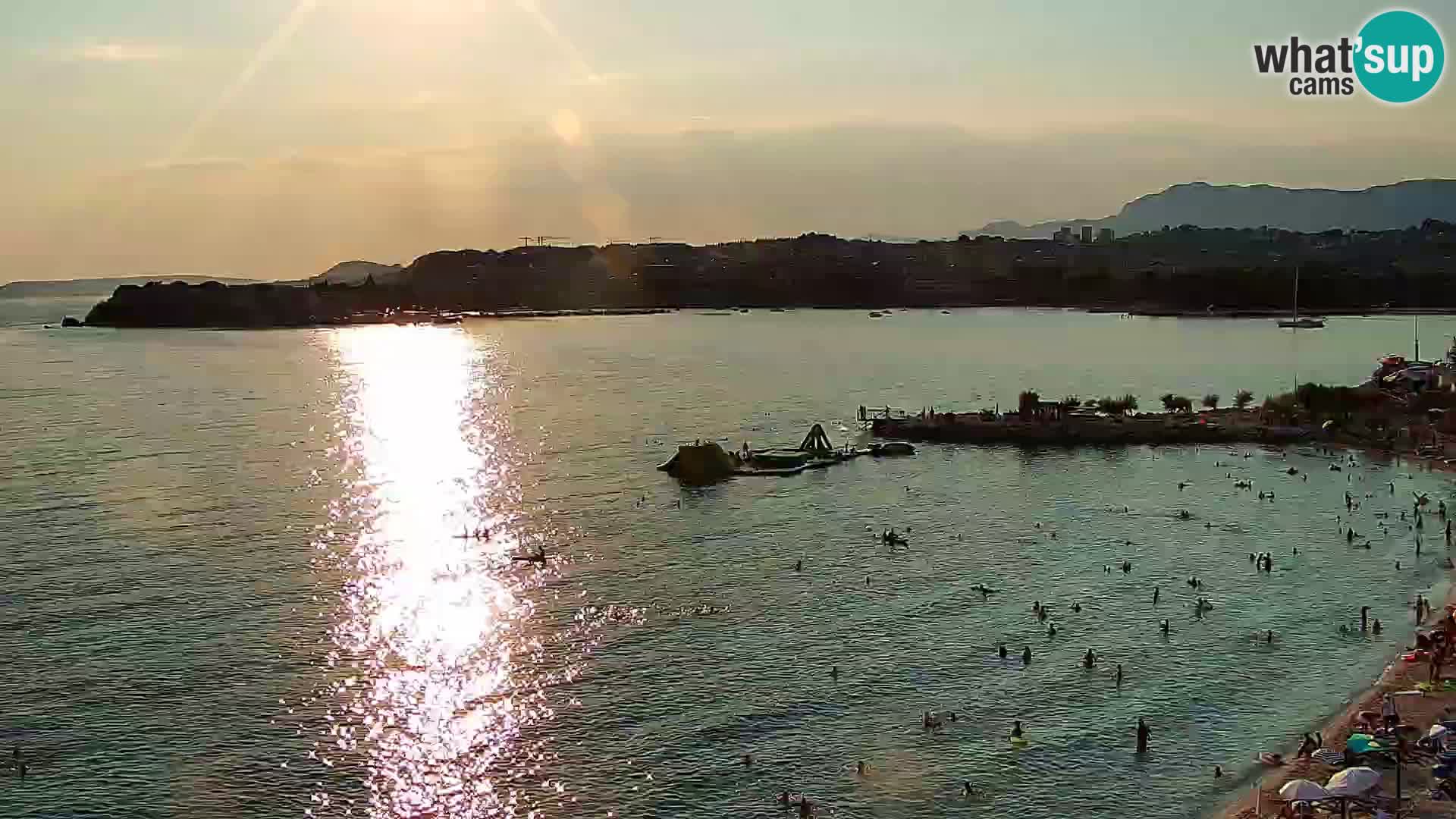 Webcam Playa de Podstrana – Vista en directo desde Hotel Split
