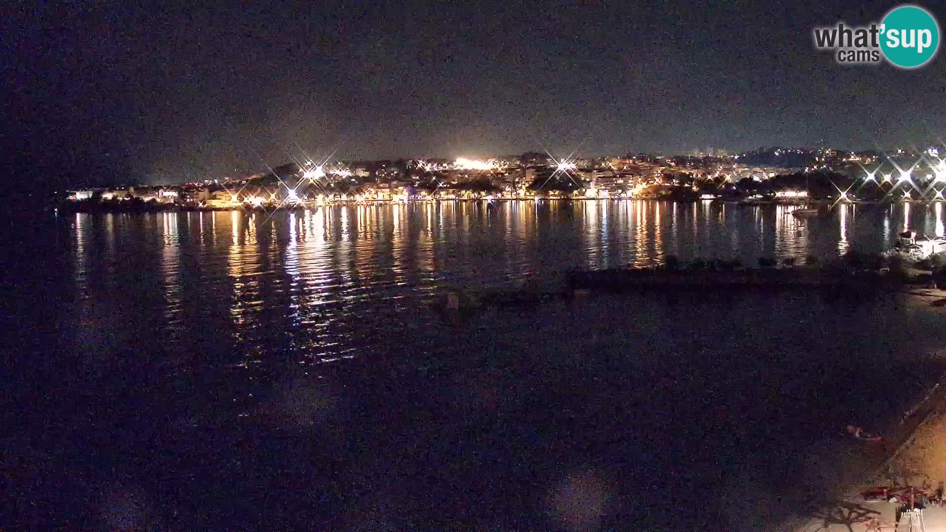 Web kamera Plaža Podstrana – Pogled uživo