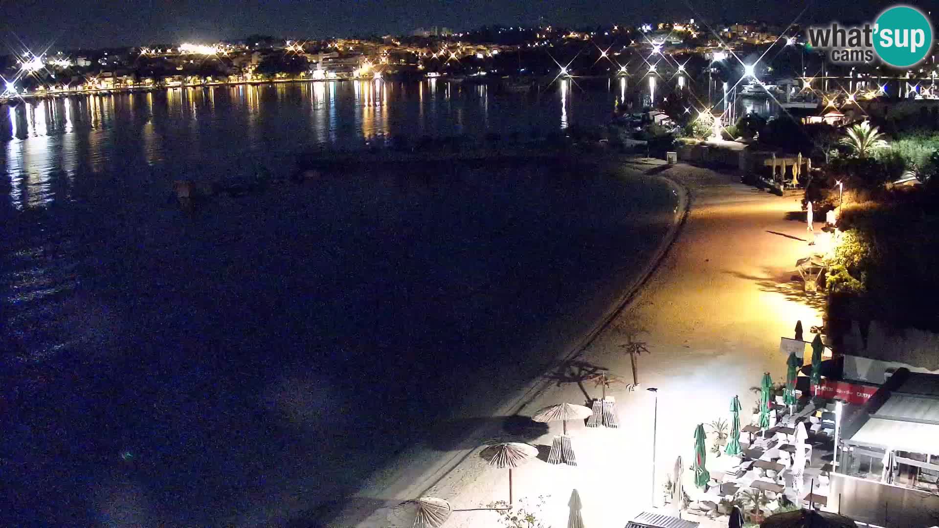 Web kamera Plaža Podstrana – Pogled uživo