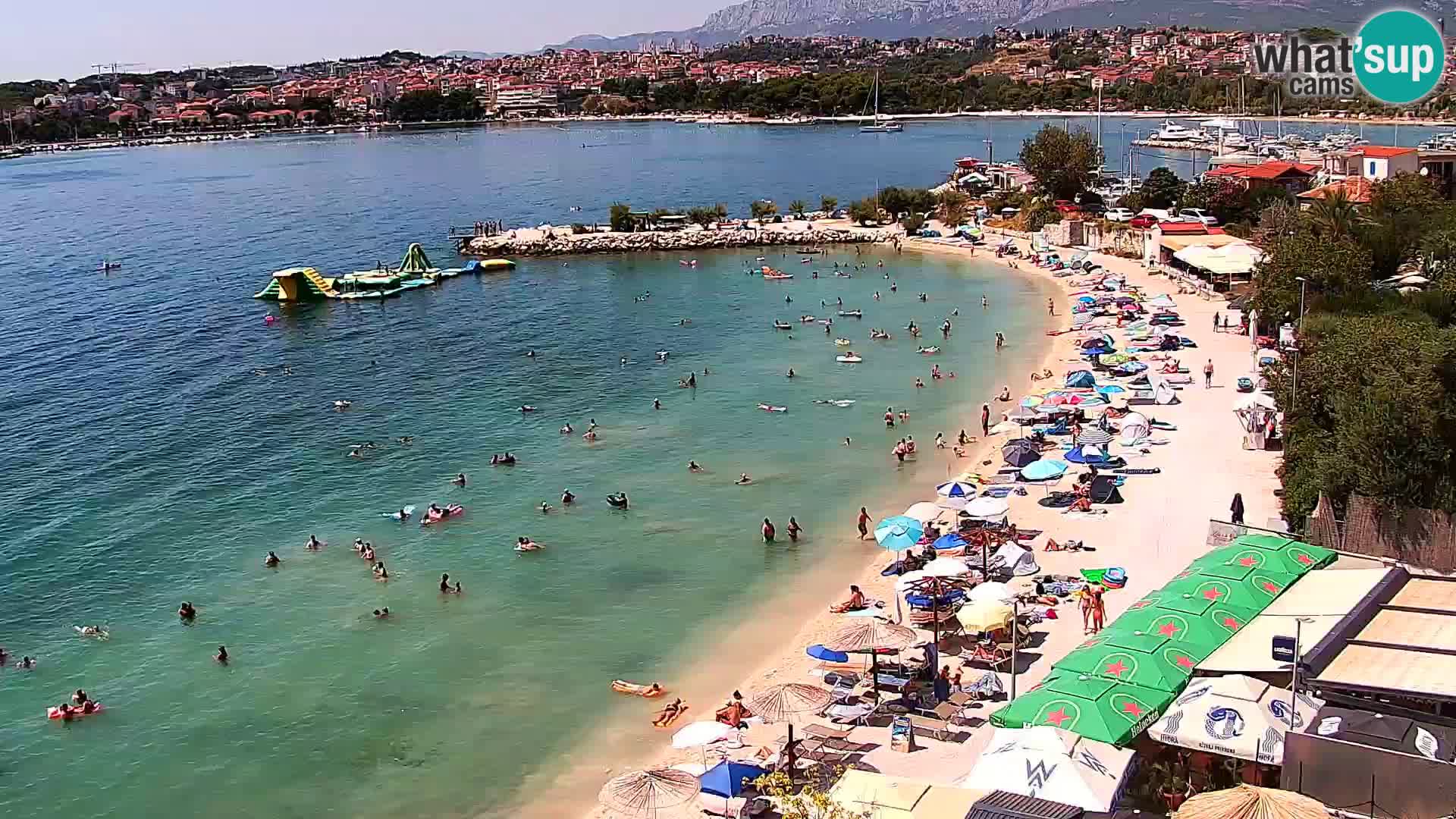 Podstrana Strand Webcam – Liveblick vom Hotel Split