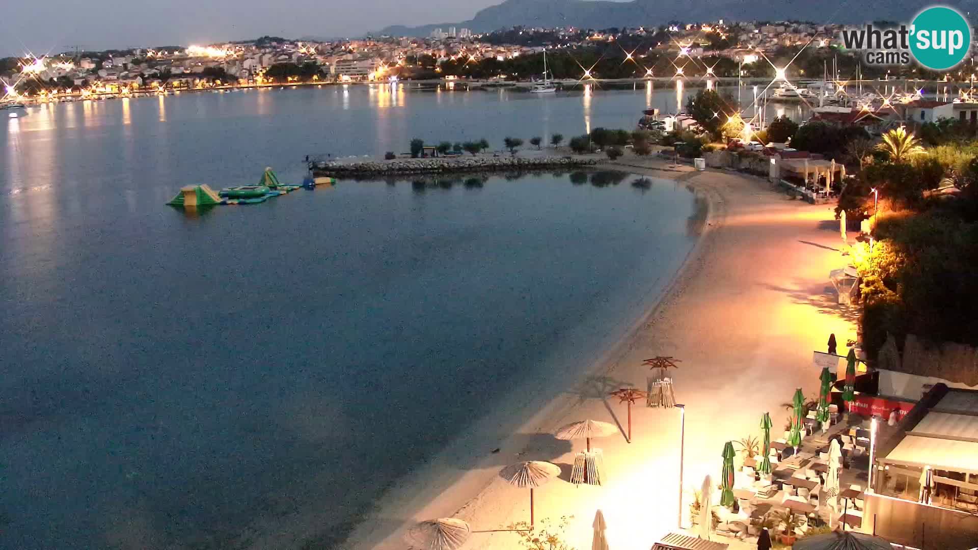 Webcam plage de Podstrana – Vue en direct depuis Hotel Split