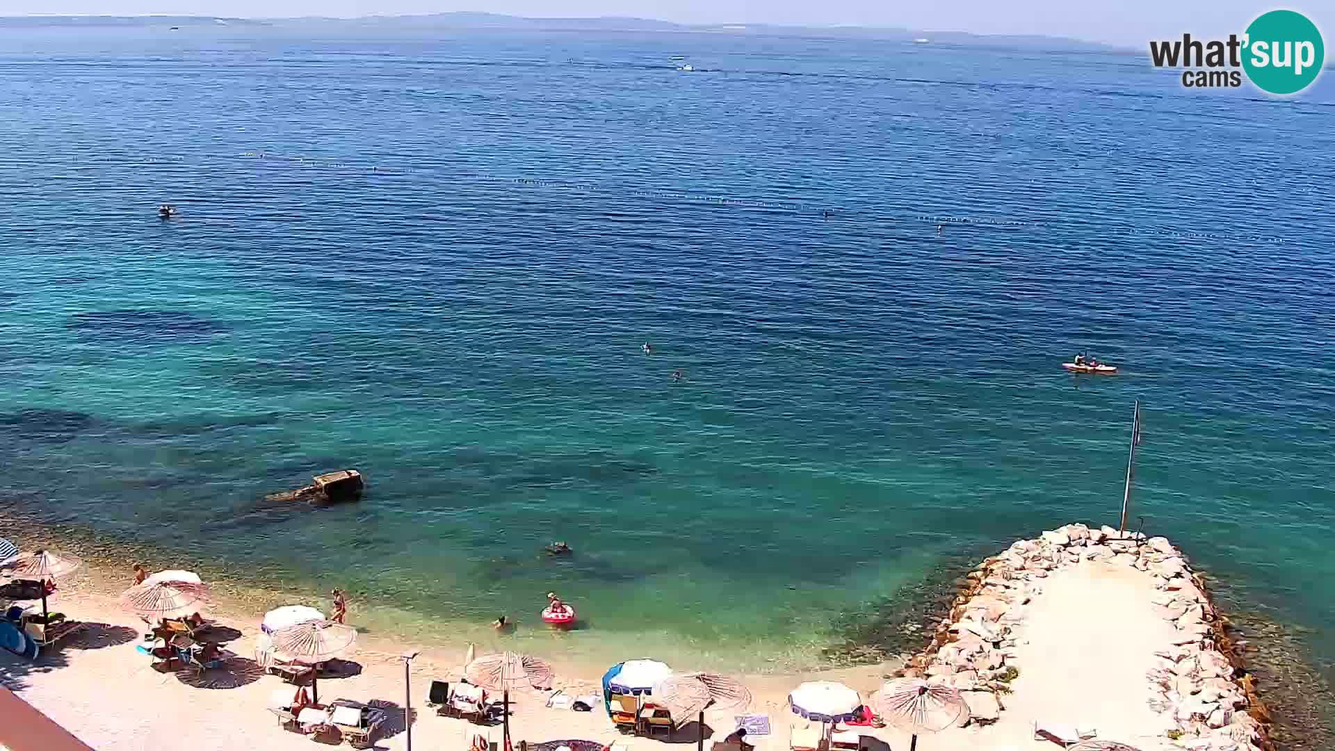 Webcam Spiaggia di Podstrana – Diretta dall’Hotel Split