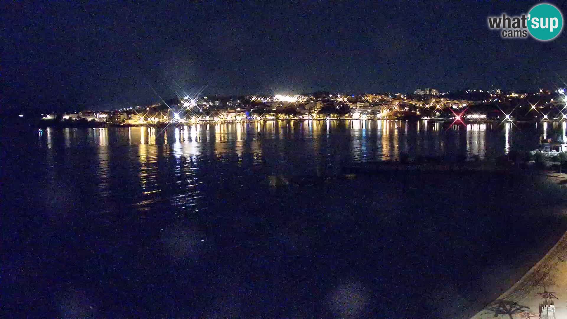 Web kamera Plaža Podstrana – Pogled uživo