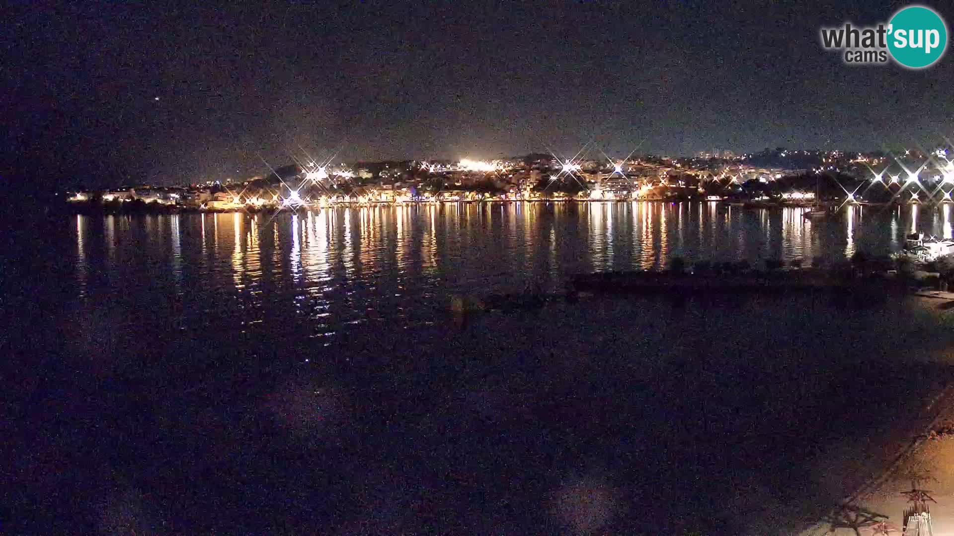 Web kamera Plaža Podstrana – Pogled uživo