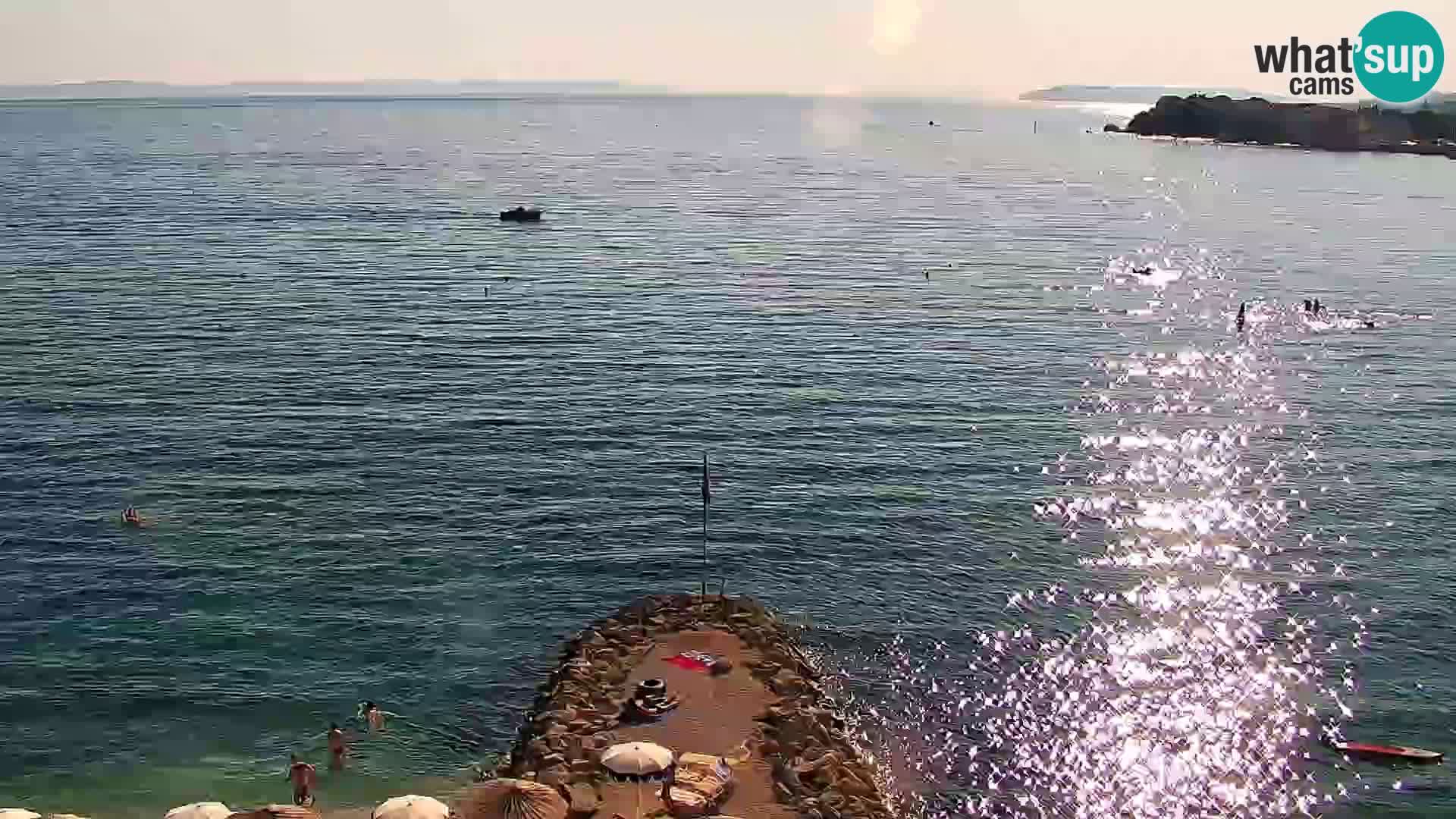 Web kamera Plaža Podstrana – Pogled uživo