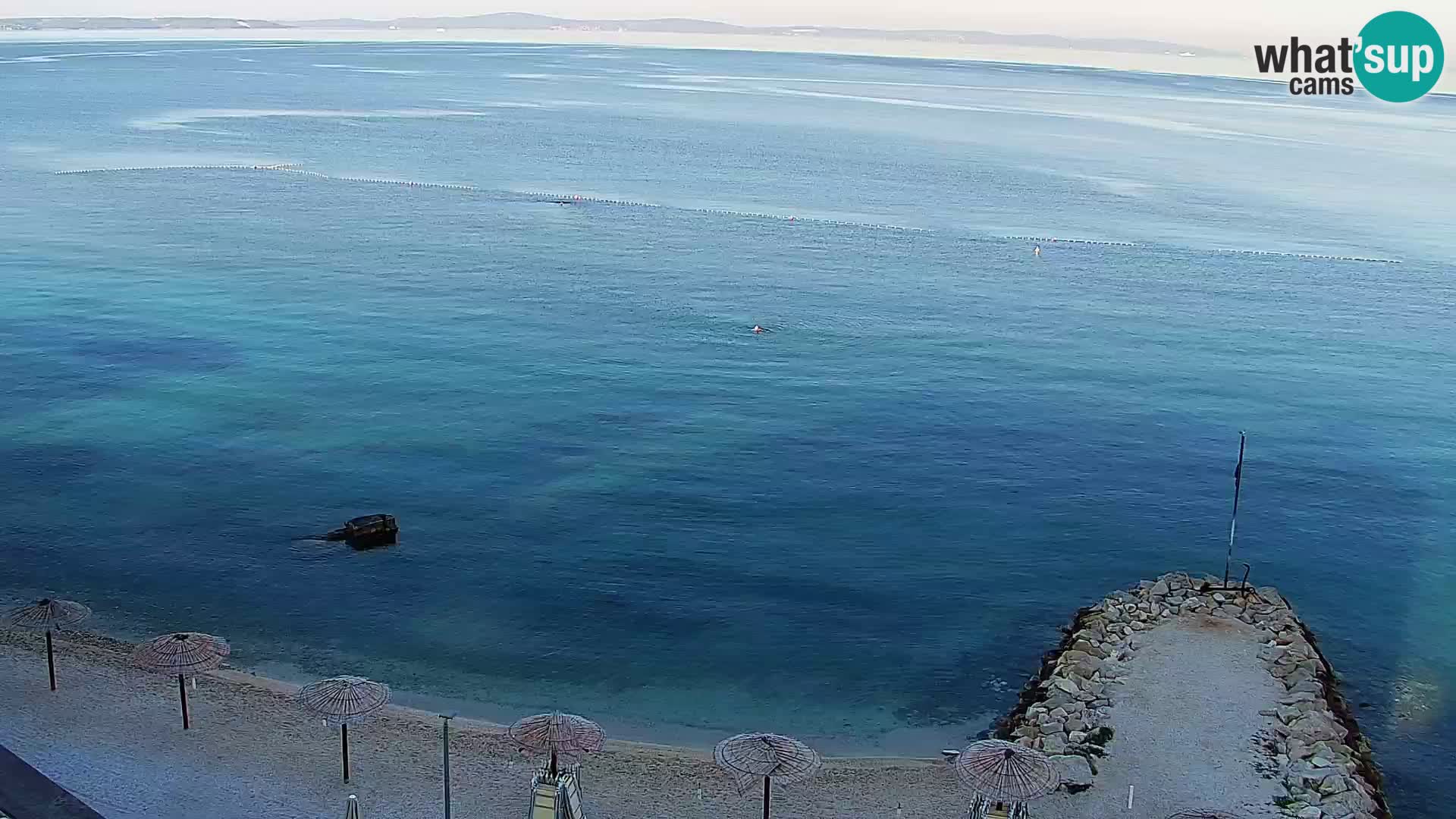 Webcam Spiaggia di Podstrana – Diretta dall’Hotel Split