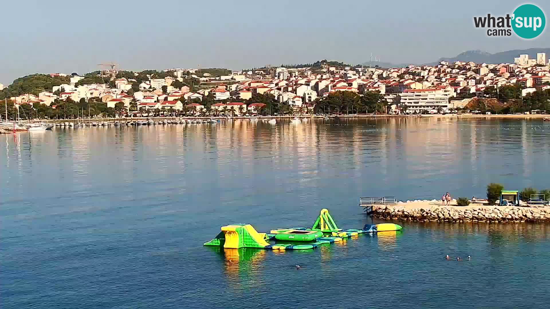 Podstrana Strand Webcam – Liveblick vom Hotel Split