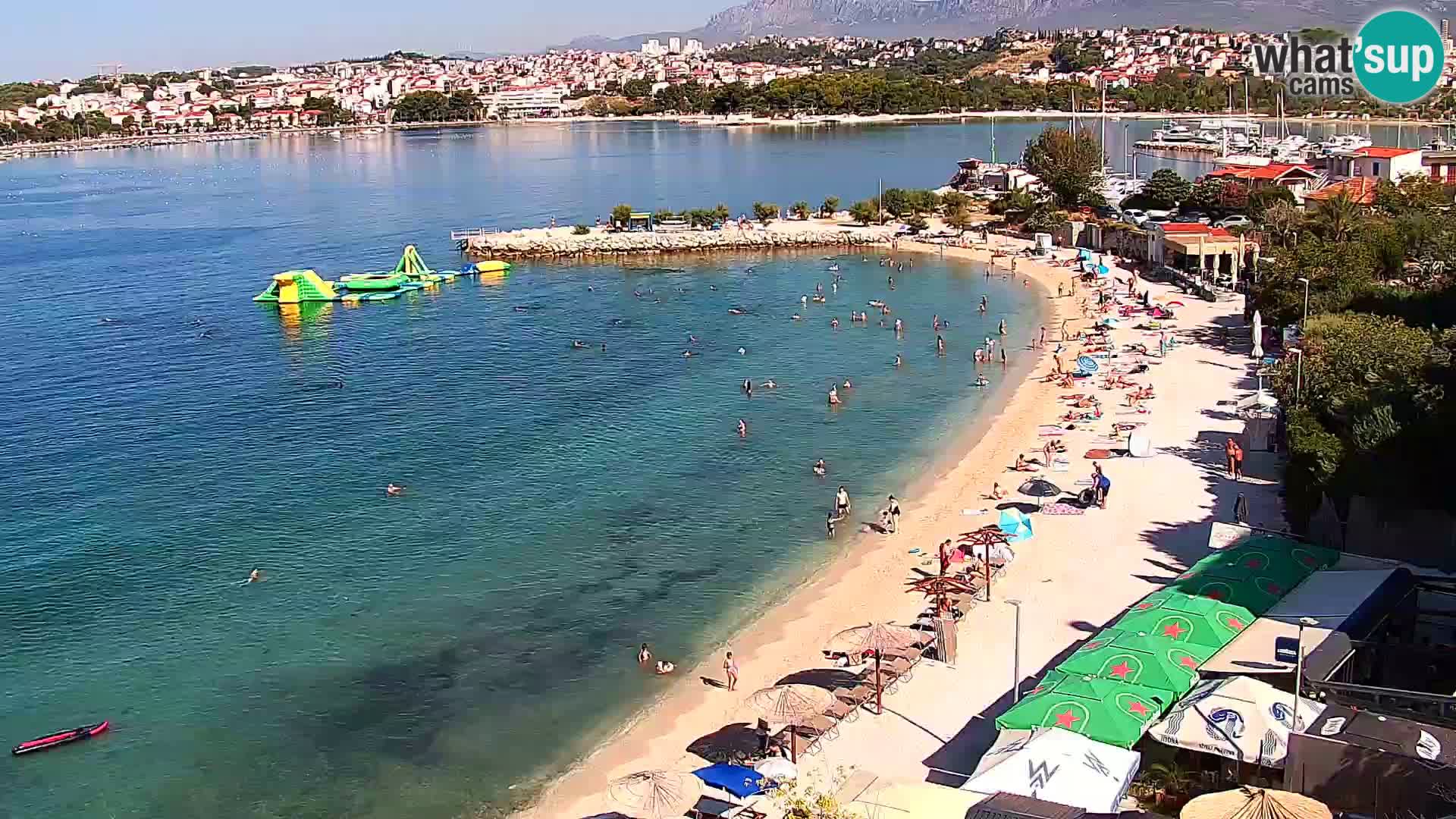 Webcam Playa de Podstrana – Vista en directo desde Hotel Split