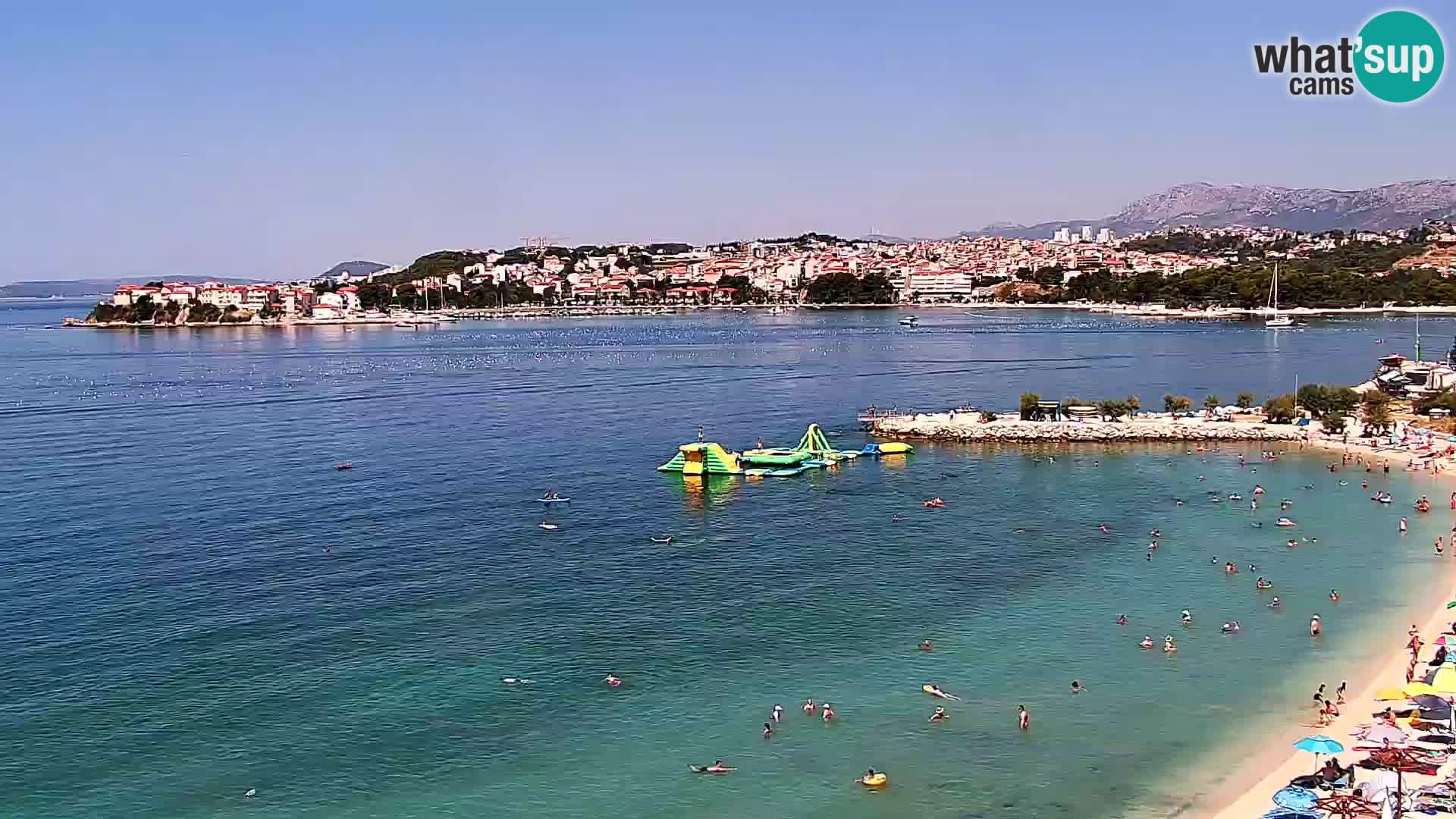 Webcam plage de Podstrana – Vue en direct depuis Hotel Split