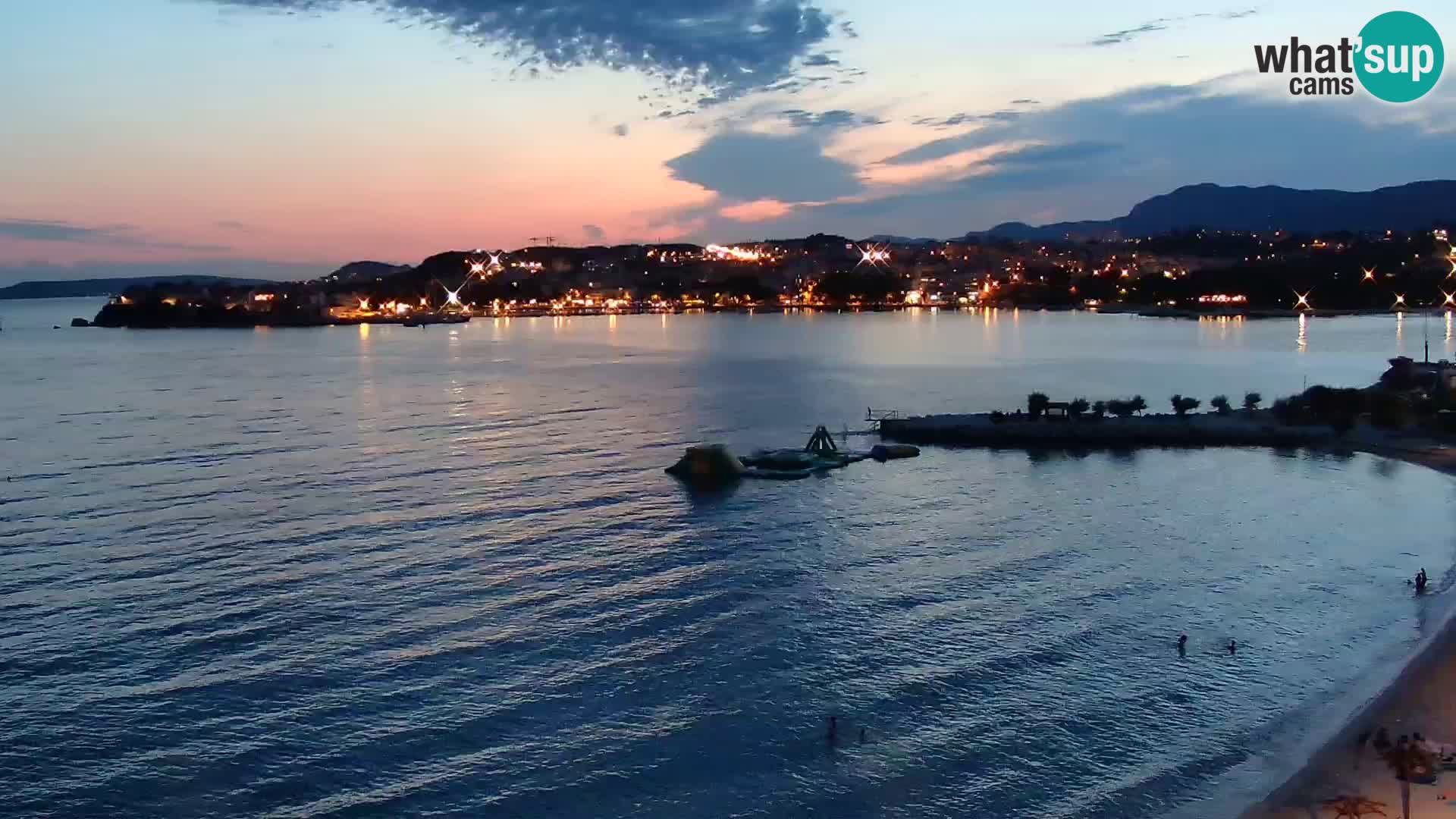 Webcam Spiaggia di Podstrana – Diretta dall’Hotel Split