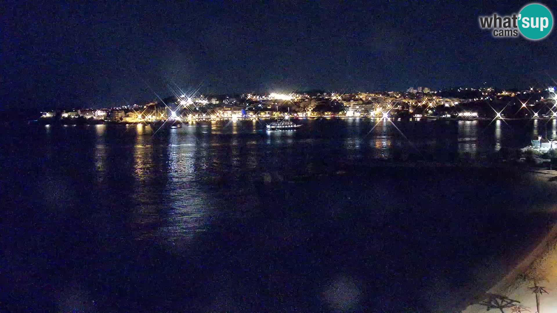 Spletna kamera Plaža Podstrana – Pogled v živo