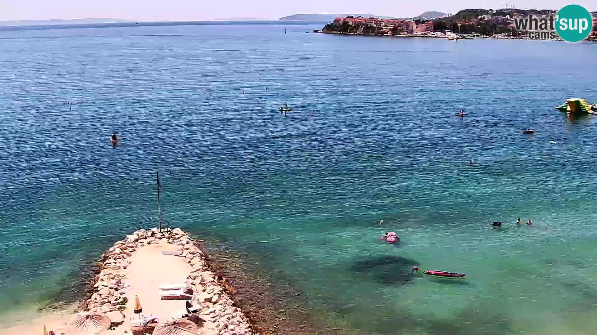 Webcam plage de Podstrana – Vue en direct depuis Hotel Split