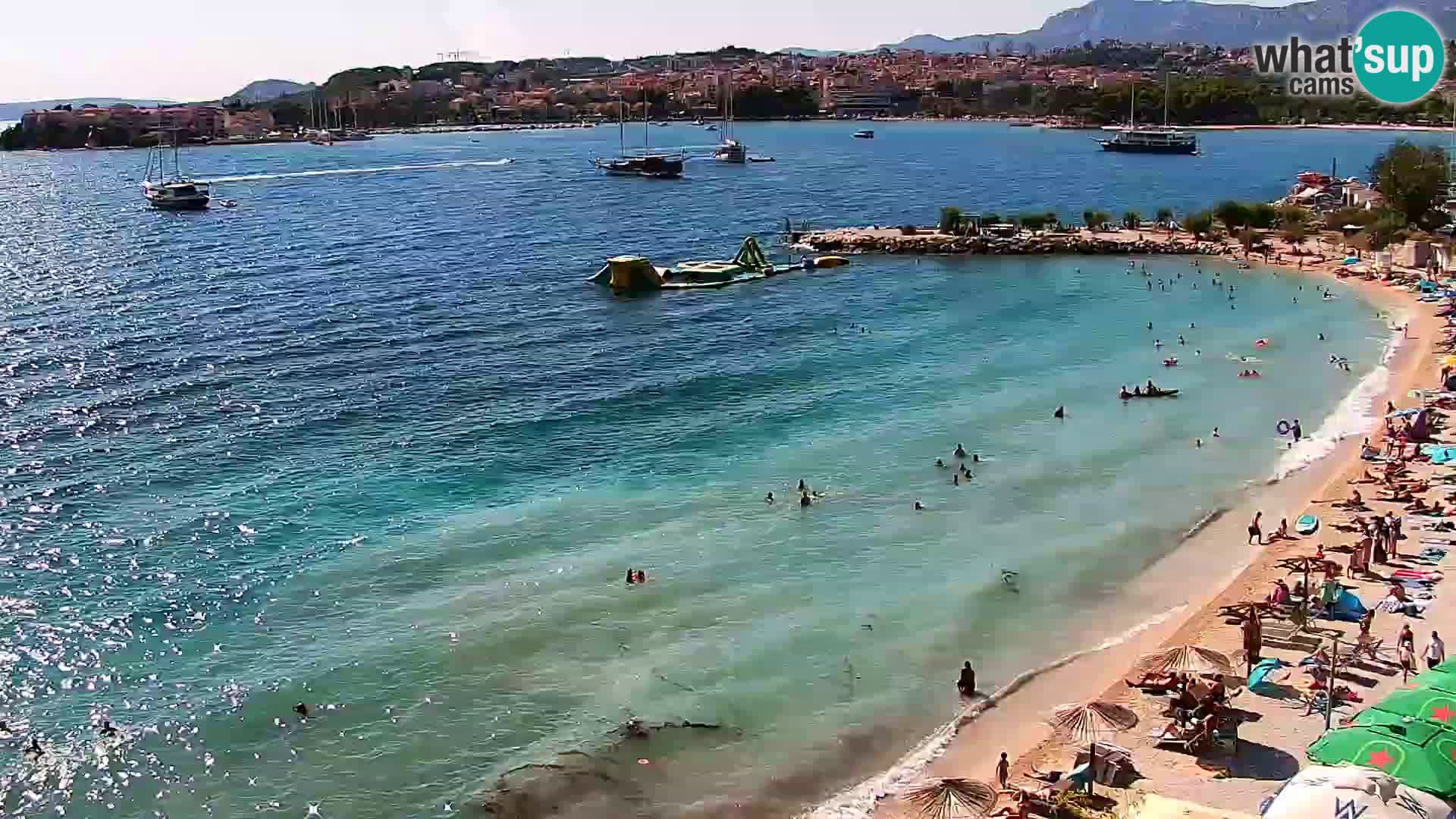 Podstrana Strand Webcam – Liveblick vom Hotel Split