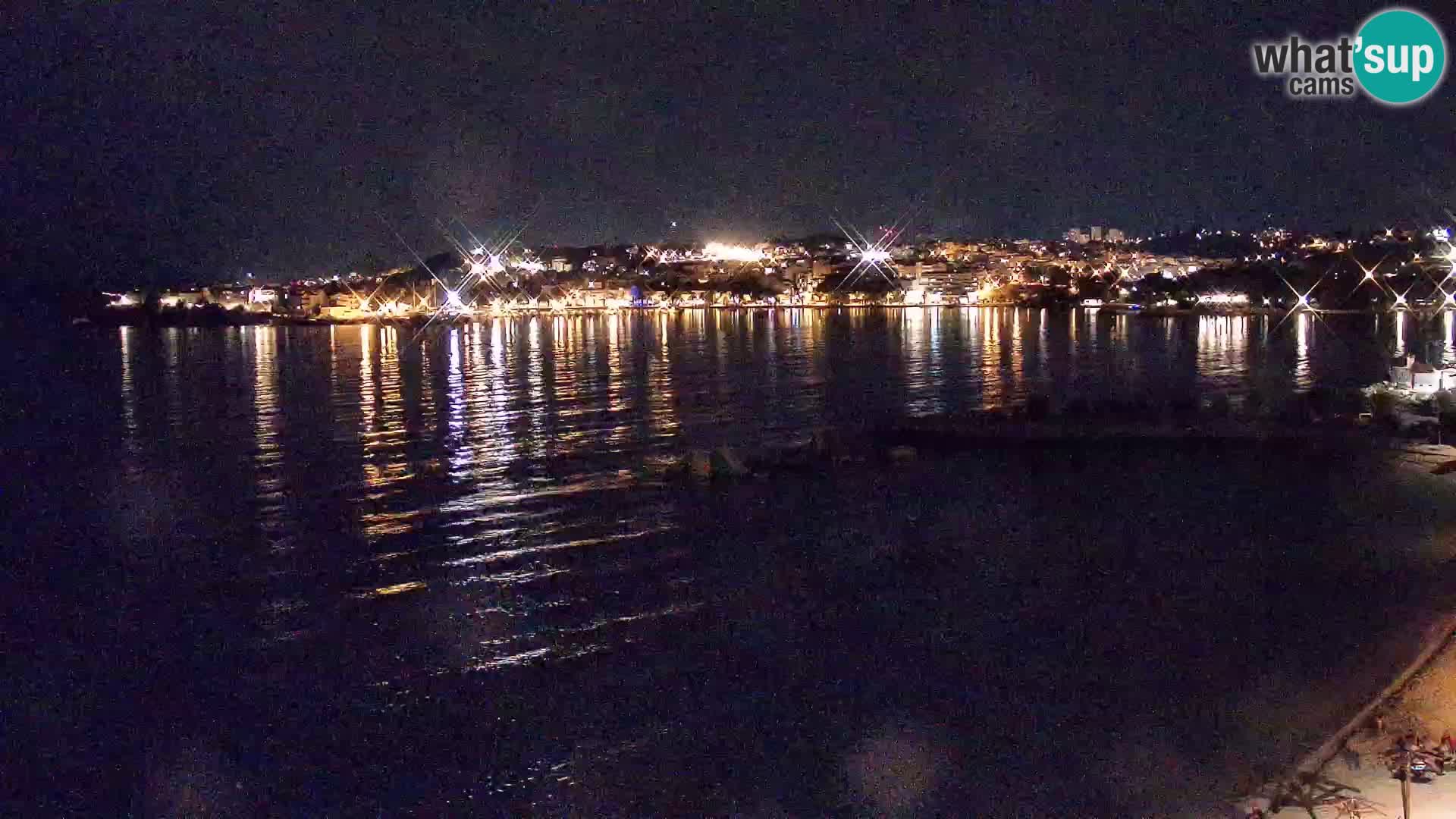 Webcam Playa de Podstrana – Vista en directo desde Hotel Split