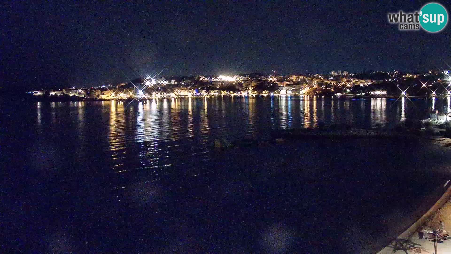 Webcam Playa de Podstrana – Vista en directo desde Hotel Split