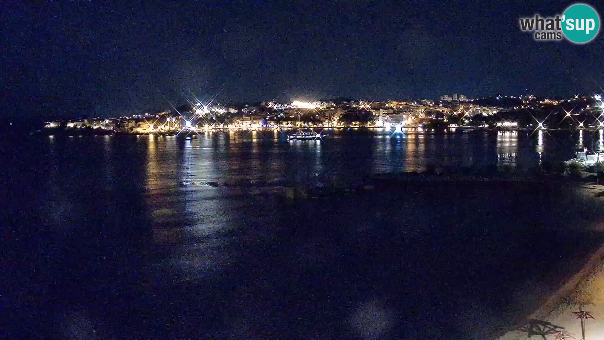 Webcam Playa de Podstrana – Vista en directo desde Hotel Split
