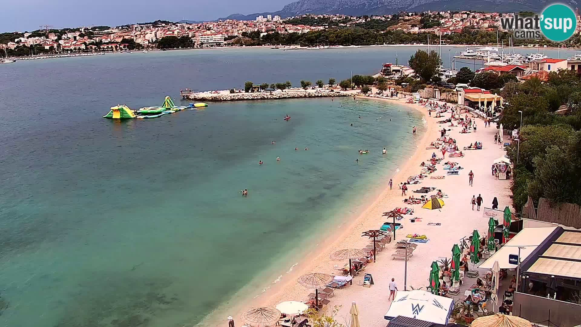 Podstrana Strand Webcam – Liveblick vom Hotel Split