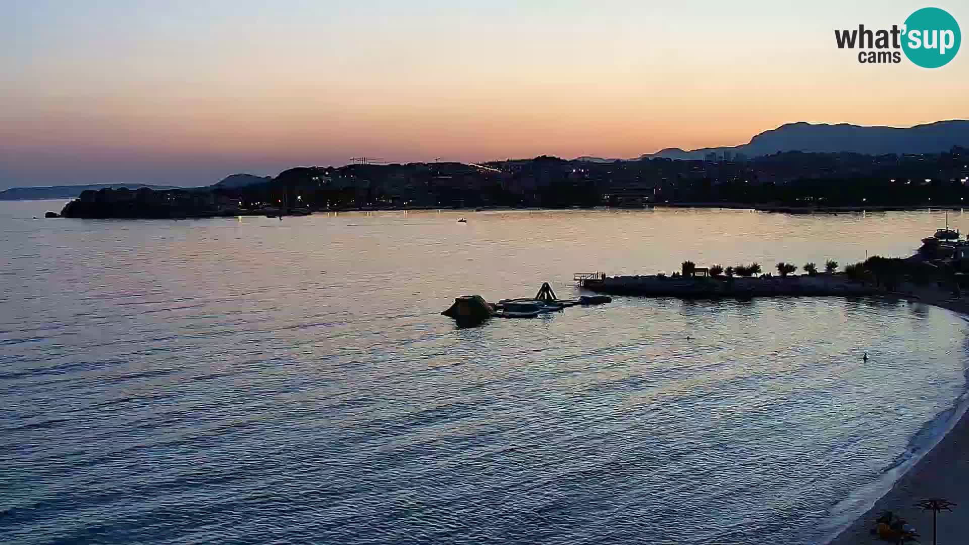 Podstrana Beach Webcam – Live View from Hotel Split