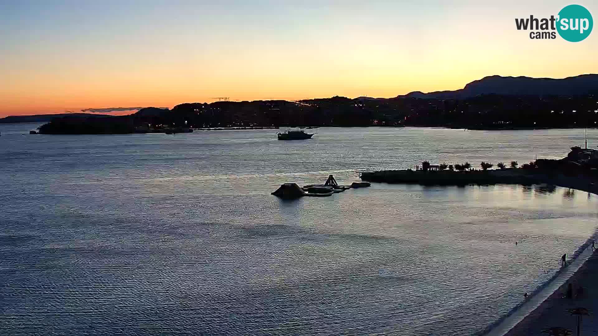 Webcam Spiaggia di Podstrana – Diretta dall’Hotel Split