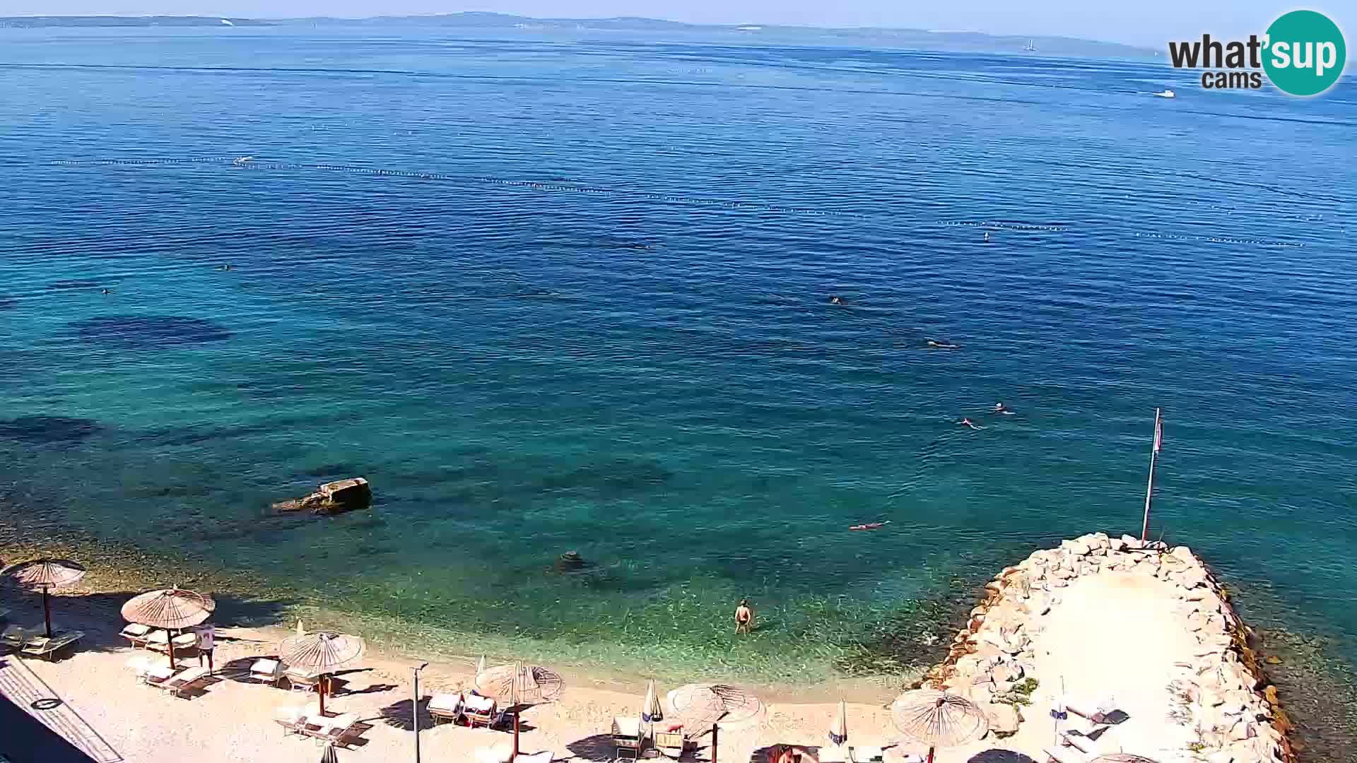 Podstrana Strand Webcam – Liveblick vom Hotel Split