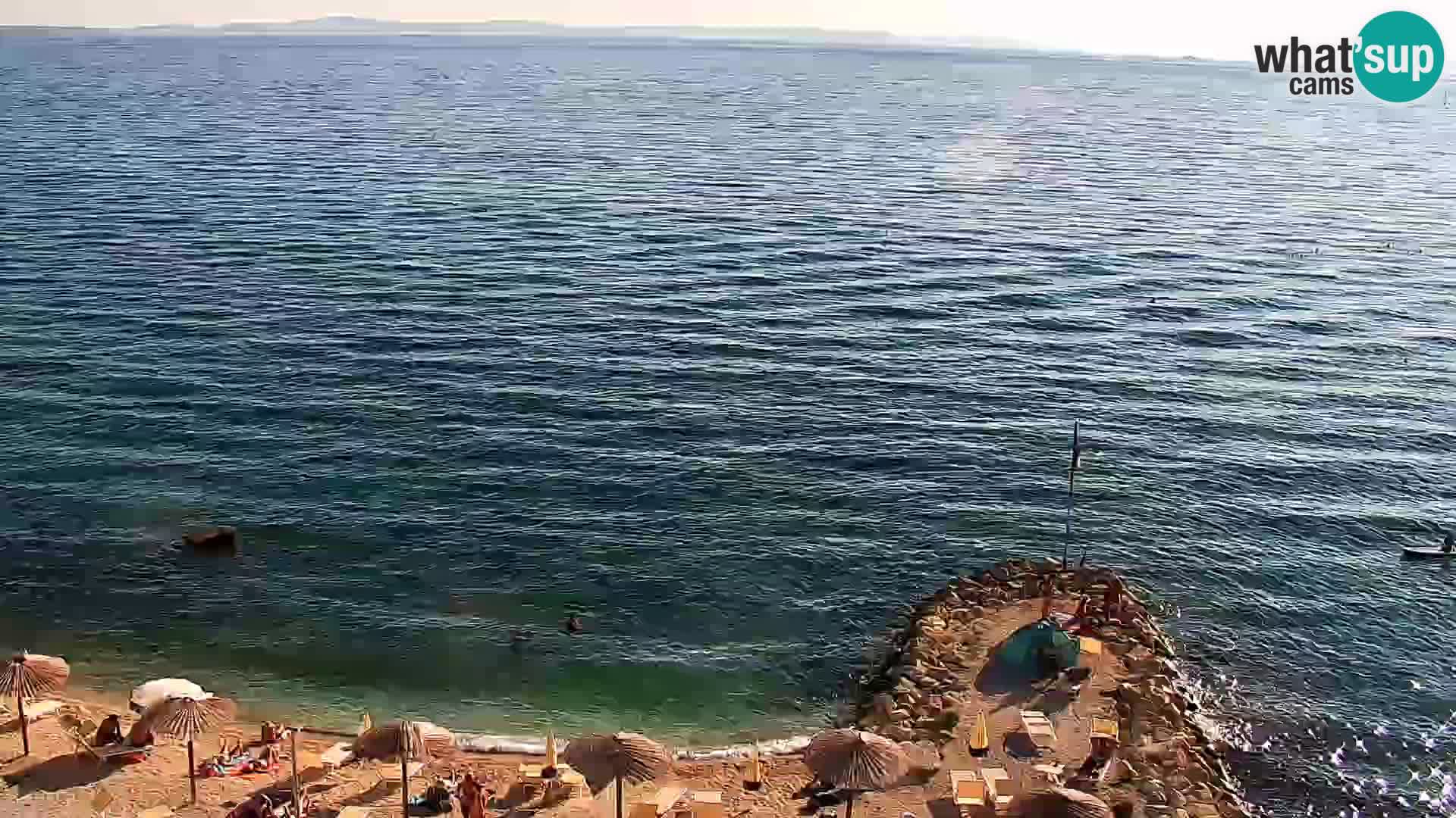 Webcam plage de Podstrana – Vue en direct depuis Hotel Split