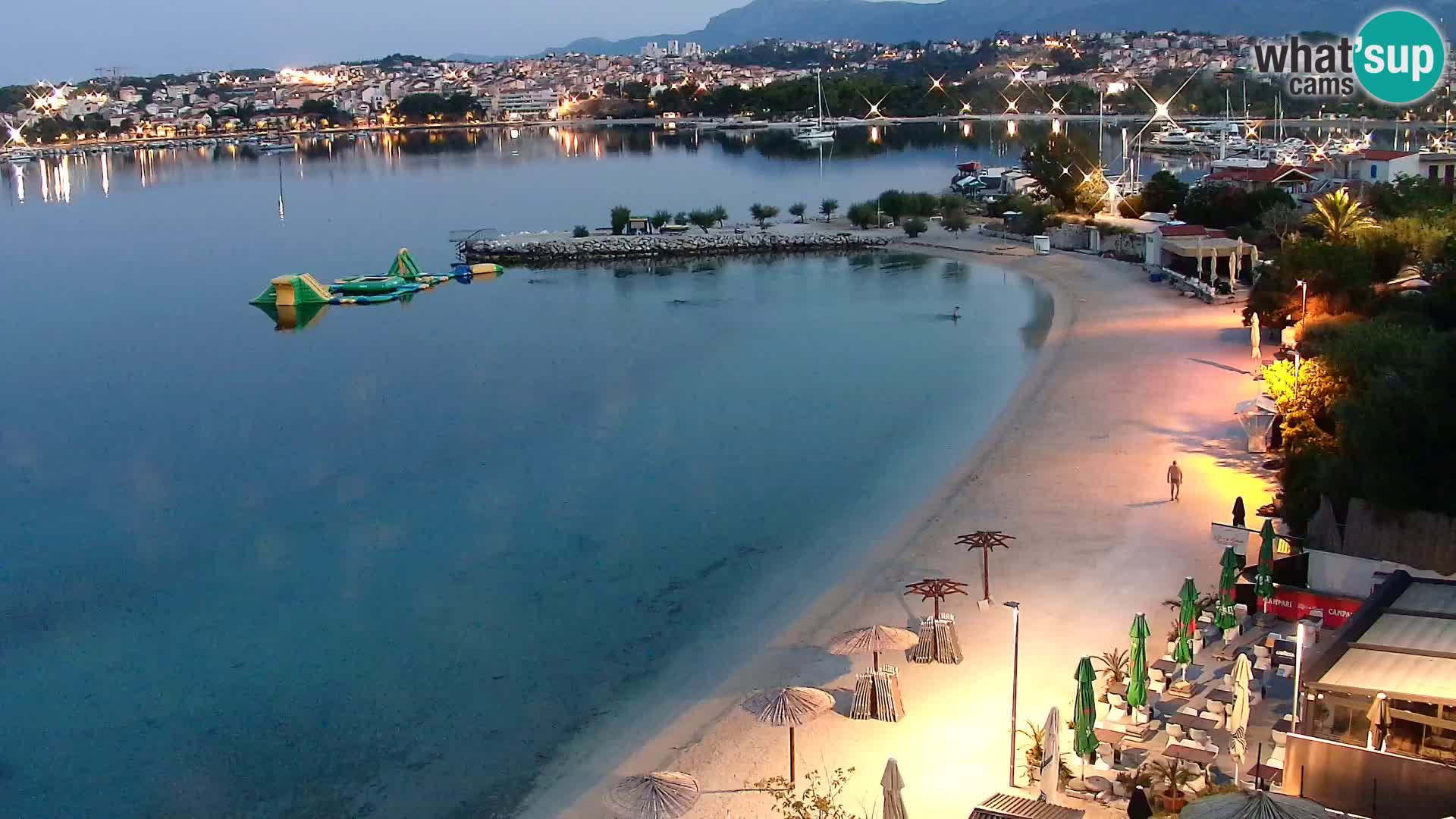 Web kamera Plaža Podstrana – Pogled uživo