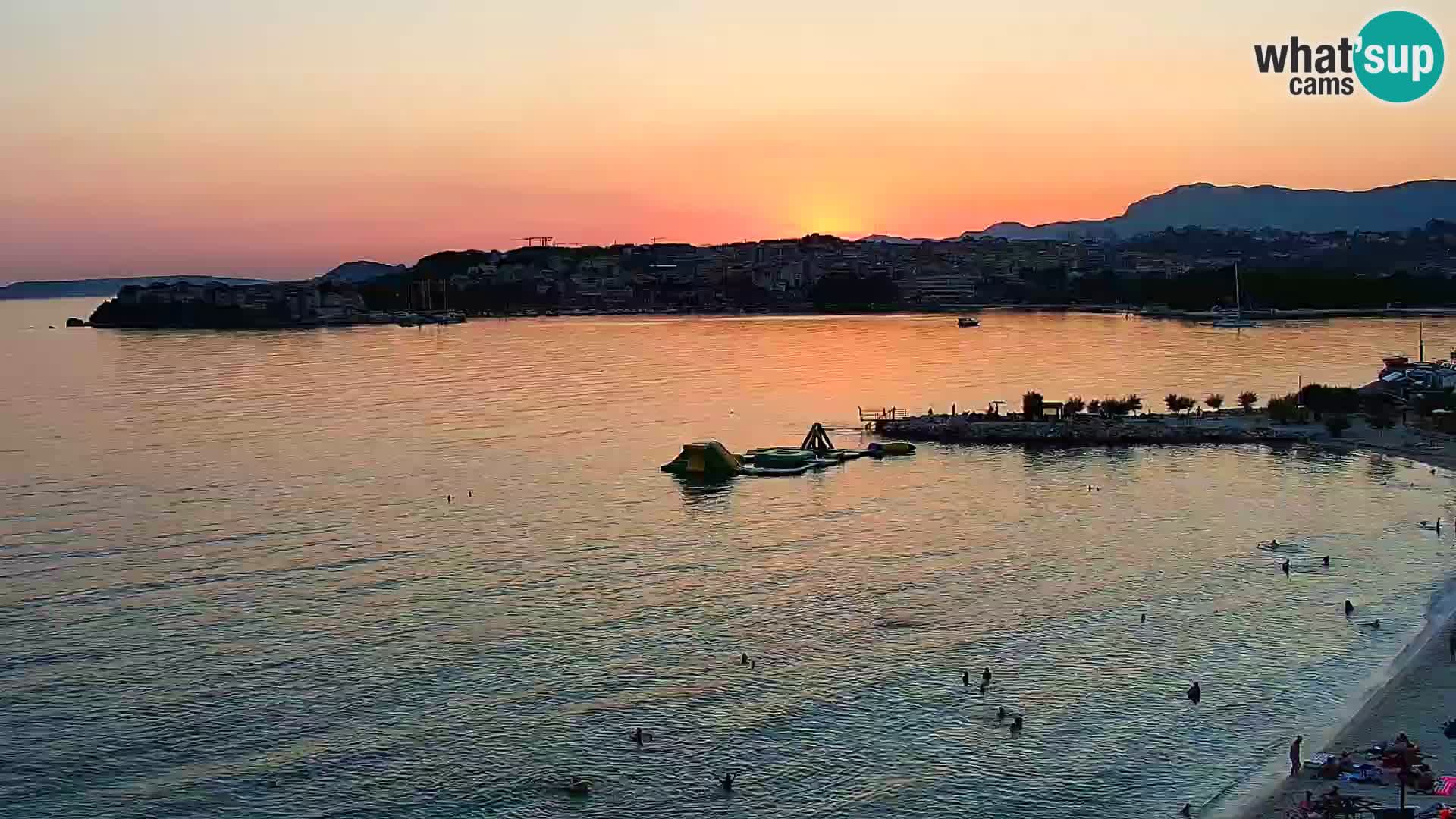 Podstrana Strand Webcam – Liveblick vom Hotel Split