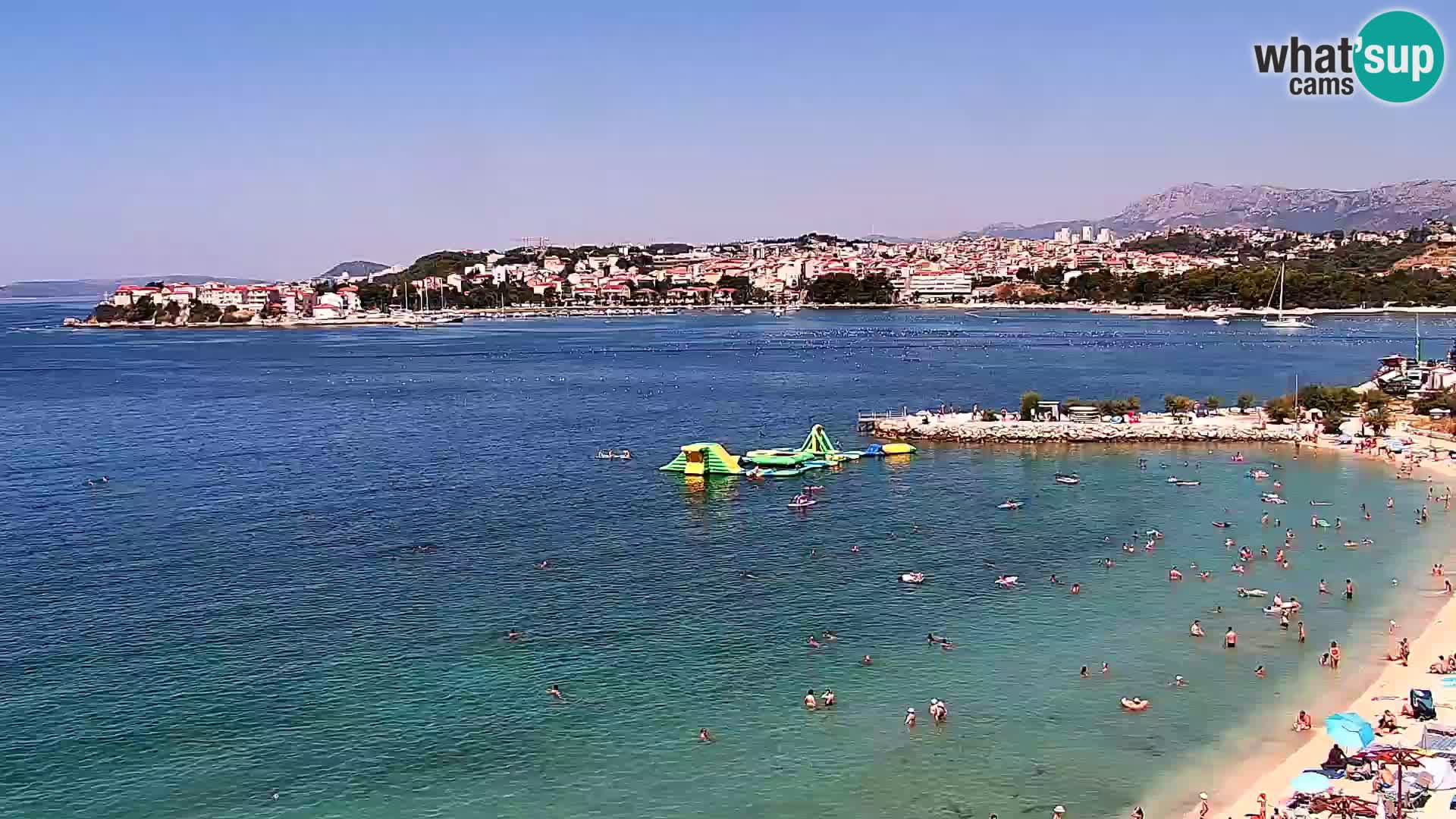 Web kamera Plaža Podstrana – Pogled uživo