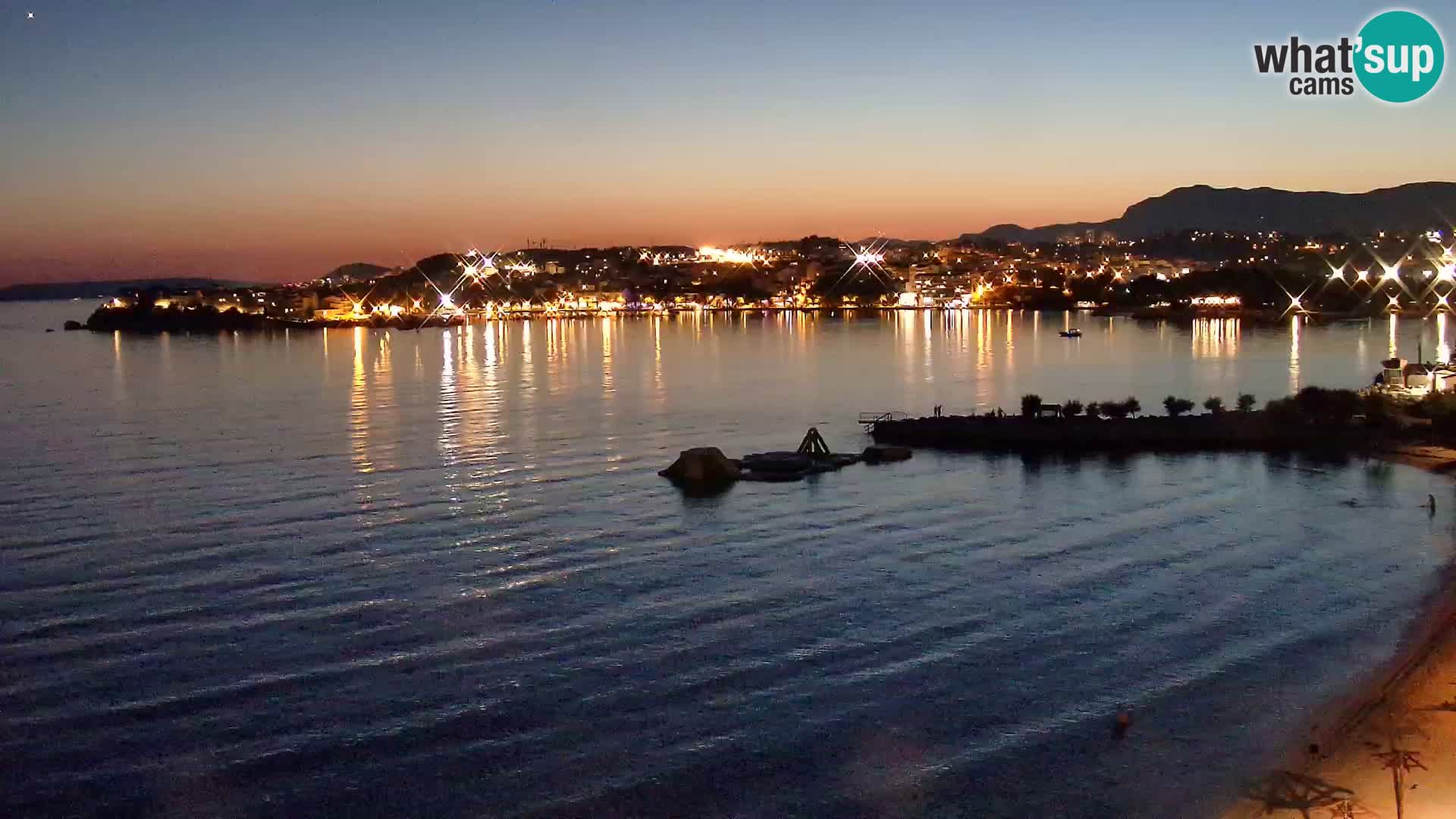 Podstrana Beach Webcam – Live View from Hotel Split